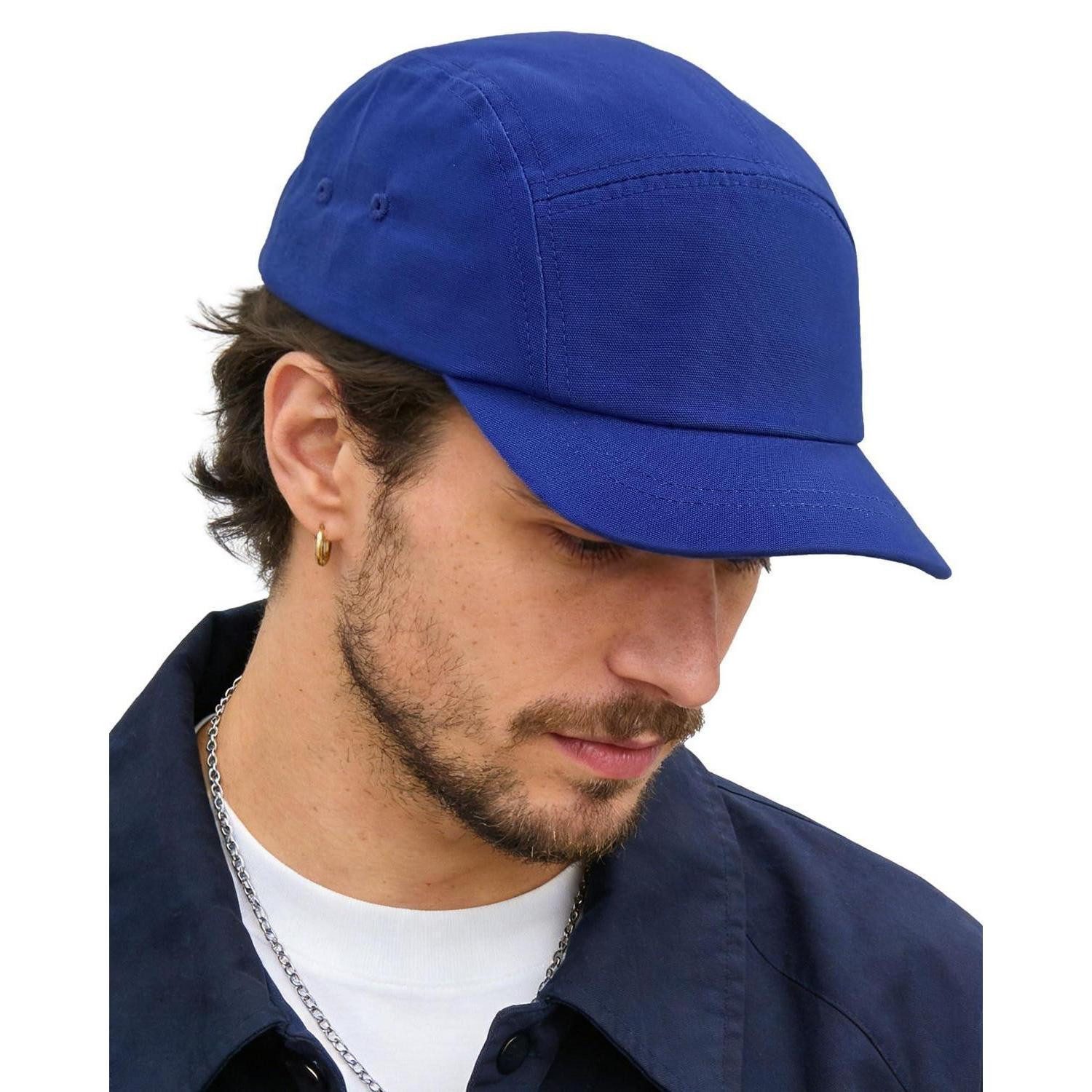 Baseball Cap Basecap 5 Panel Herren Krempe Schildkappe CDGE-BS25DY07-Royal Blue