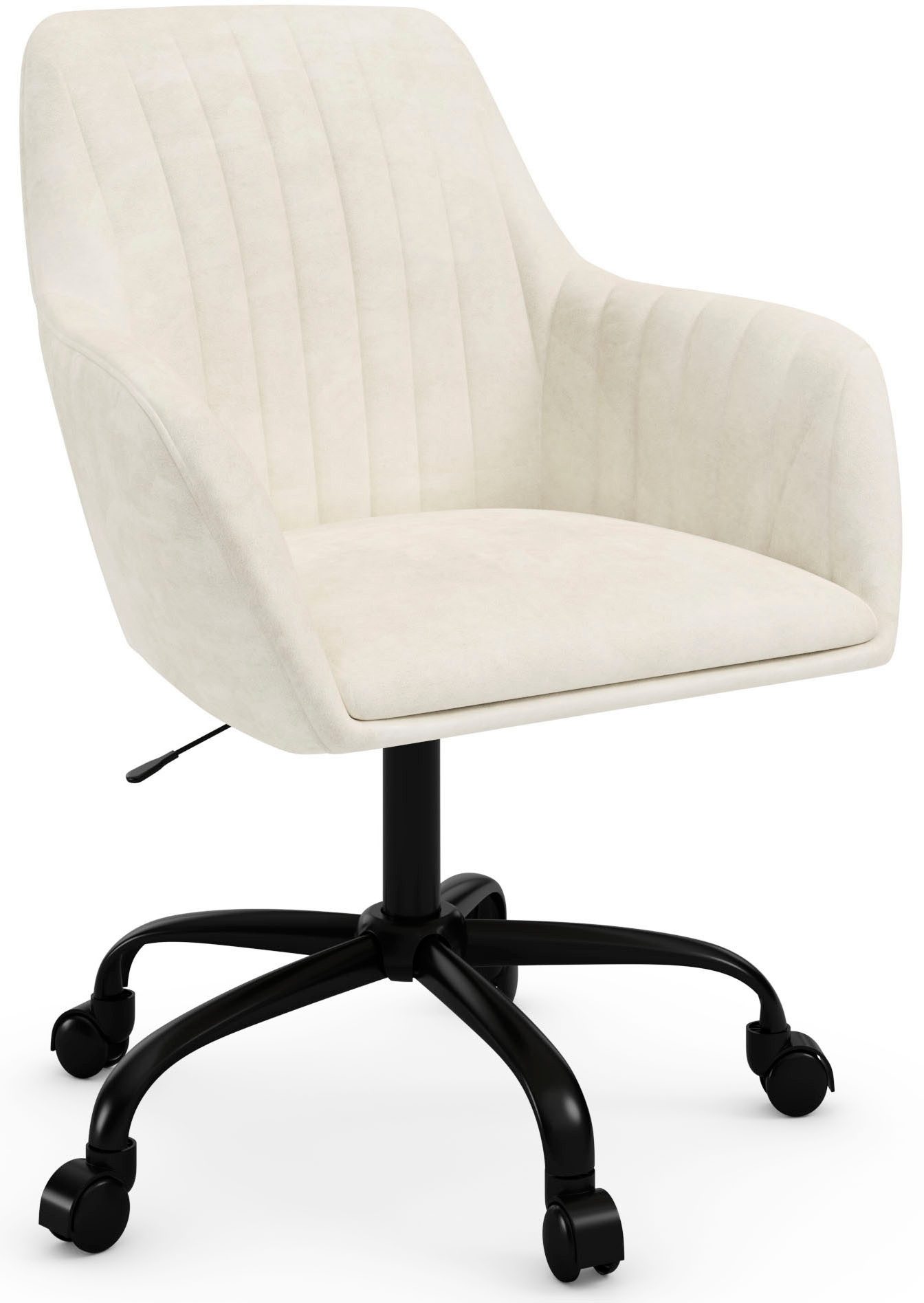 INOSIGN Bürostuhl Perry2, eleganter Samtstuhl, schwarzes günstig online kaufen