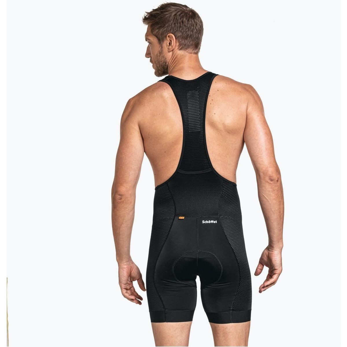 Schöffel Fahrradhose Skin Pants Bib 8h Men Optimale Radhose mit Polster und Hosenträgern für maximalen Komfort