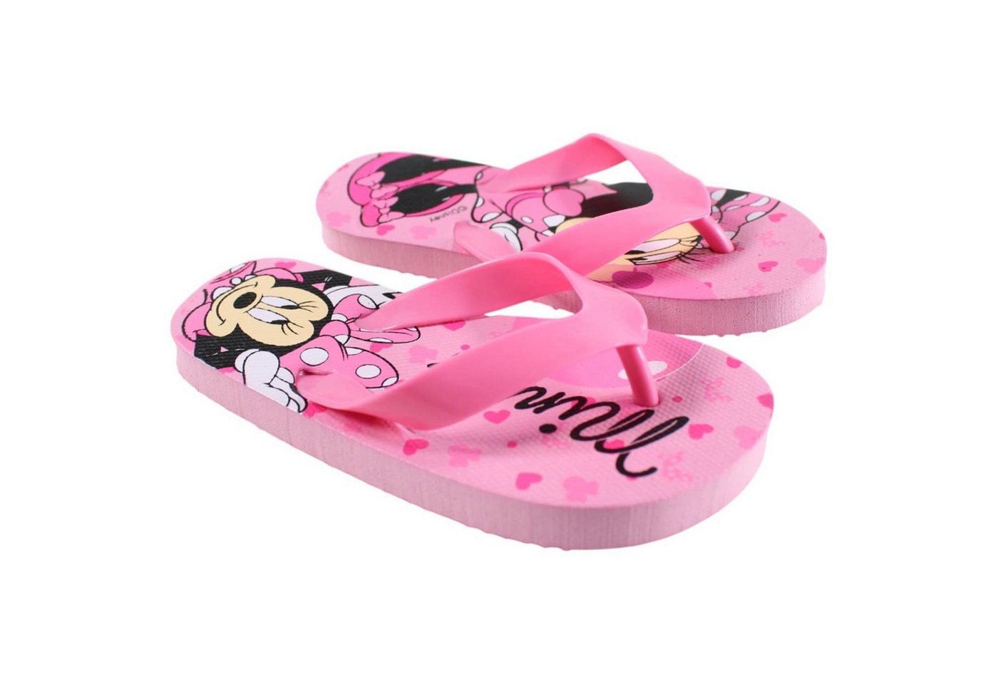 Disney Minnie Mouse für Kinder – Bequeme Flip-Flops für warme Tage Zehentrenner