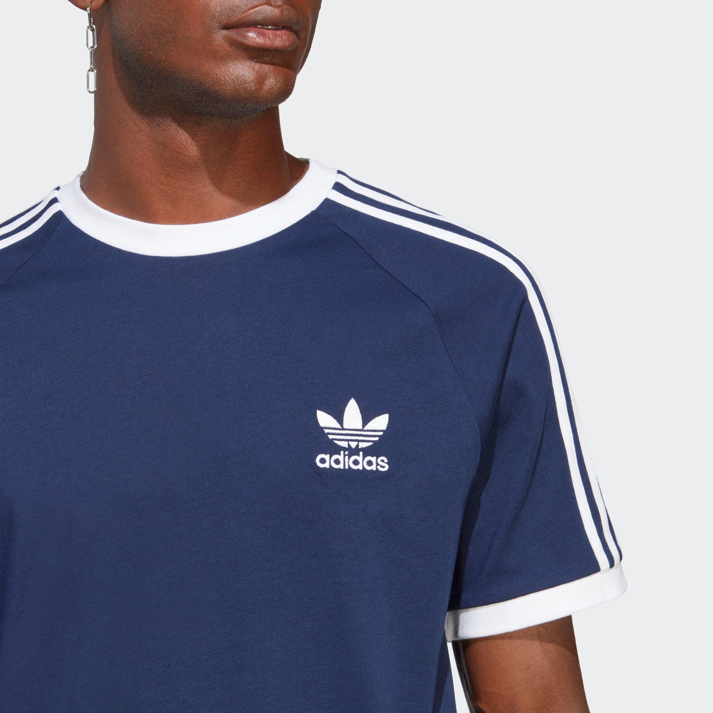 T-Shirt TEE Night Originals adidas Indigo 3-STRIPES