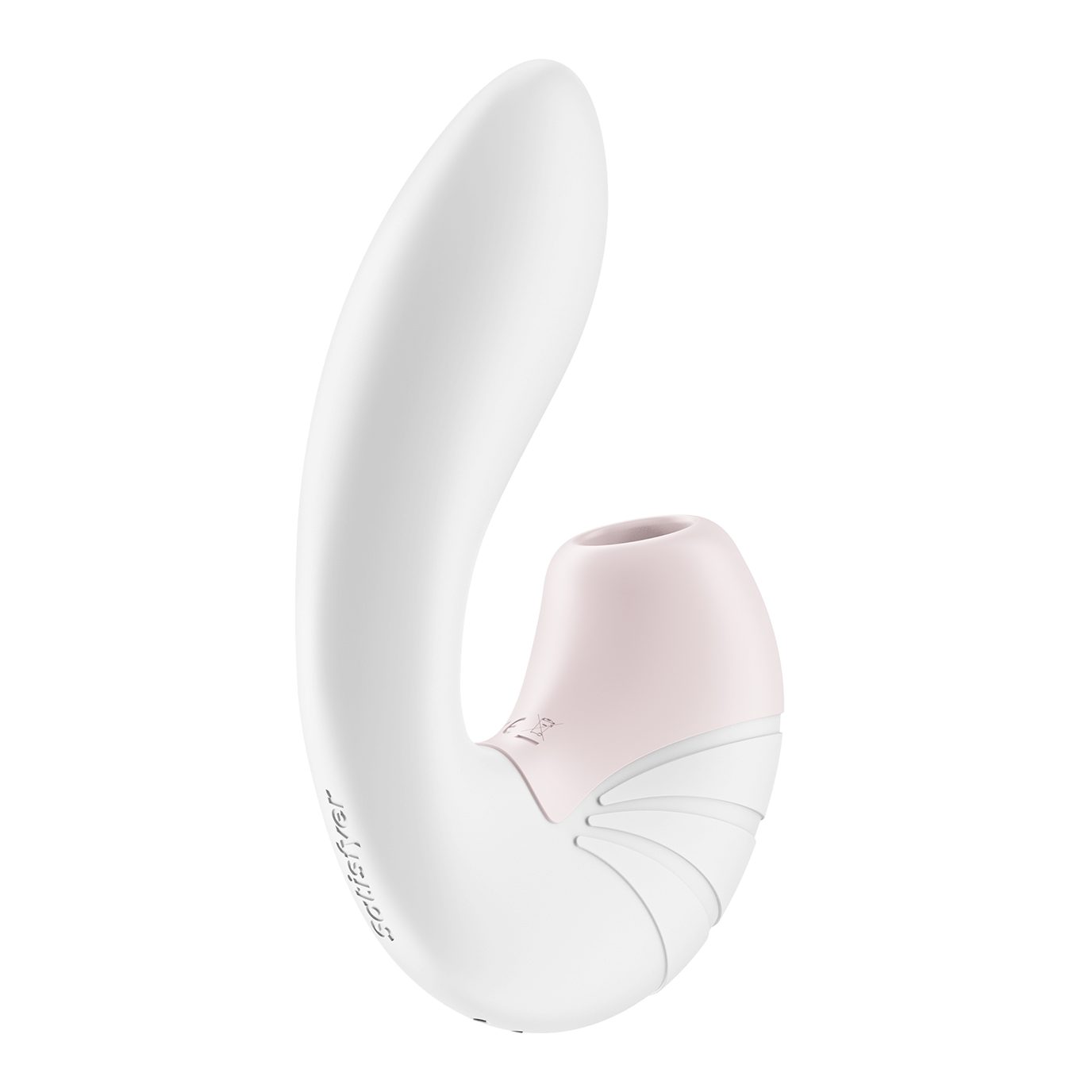 Satisfyer Klitoris-Stimulator Satisfyer Druckwellenvibrator, Supernova, 18 cm, wasserdicht (IPX7) weiß
