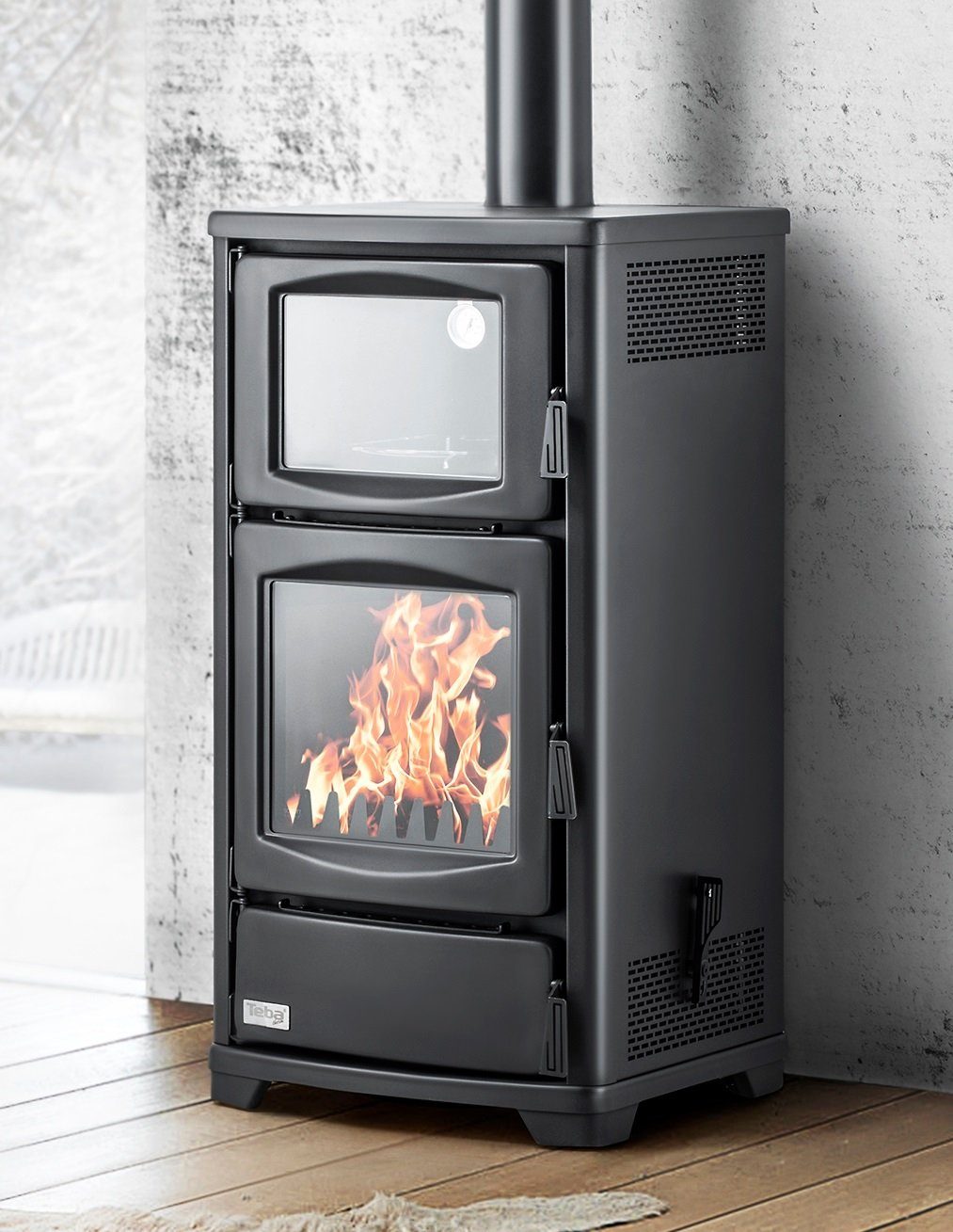 Teba Therm Kaminofen TS-16 Backfach, 8,00 günstig online kaufen