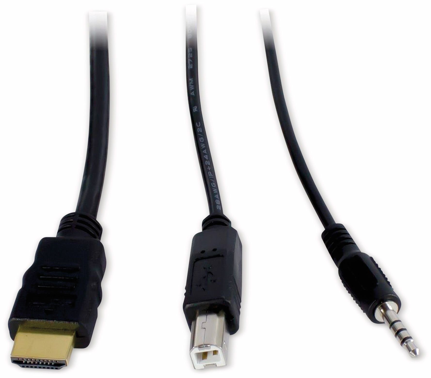 Inter-Tech DVI-Switch INTER-TECH HDMI, AS-21HA, KVM-Switch Metall, 2