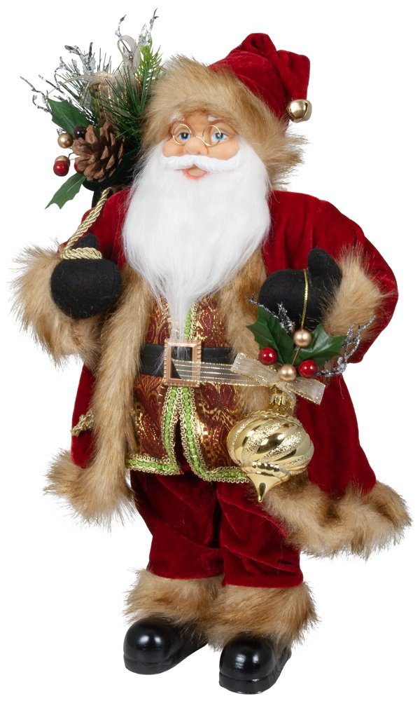 Christmas Paradise Weihnachtsmann Rot Bene Dekofigur, 45cm Weihnachtsdeko