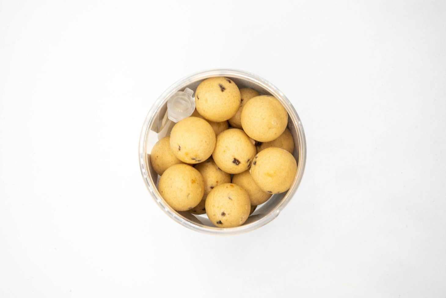 P.R. Baits Kunstköder High Light Hookbaits Milky Ocean 20 24 30mm Pop Ups Karpfenangeln, Extra harte Hakenköder gegen Weißfische, Welse, Grundeln, Krebse, etc.