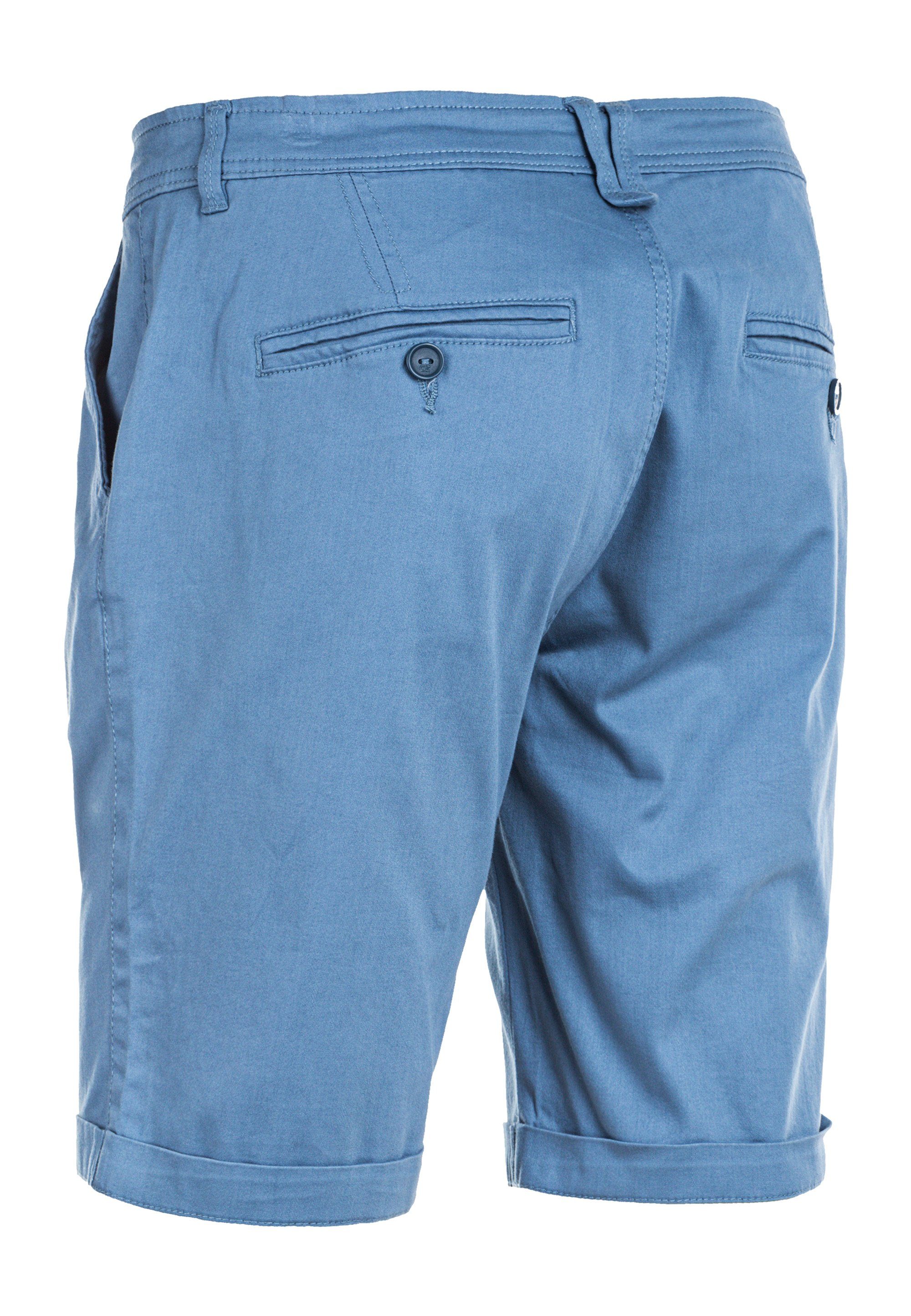 Jerryne mit Seitentaschen CRUZ praktischen hellblau Shorts