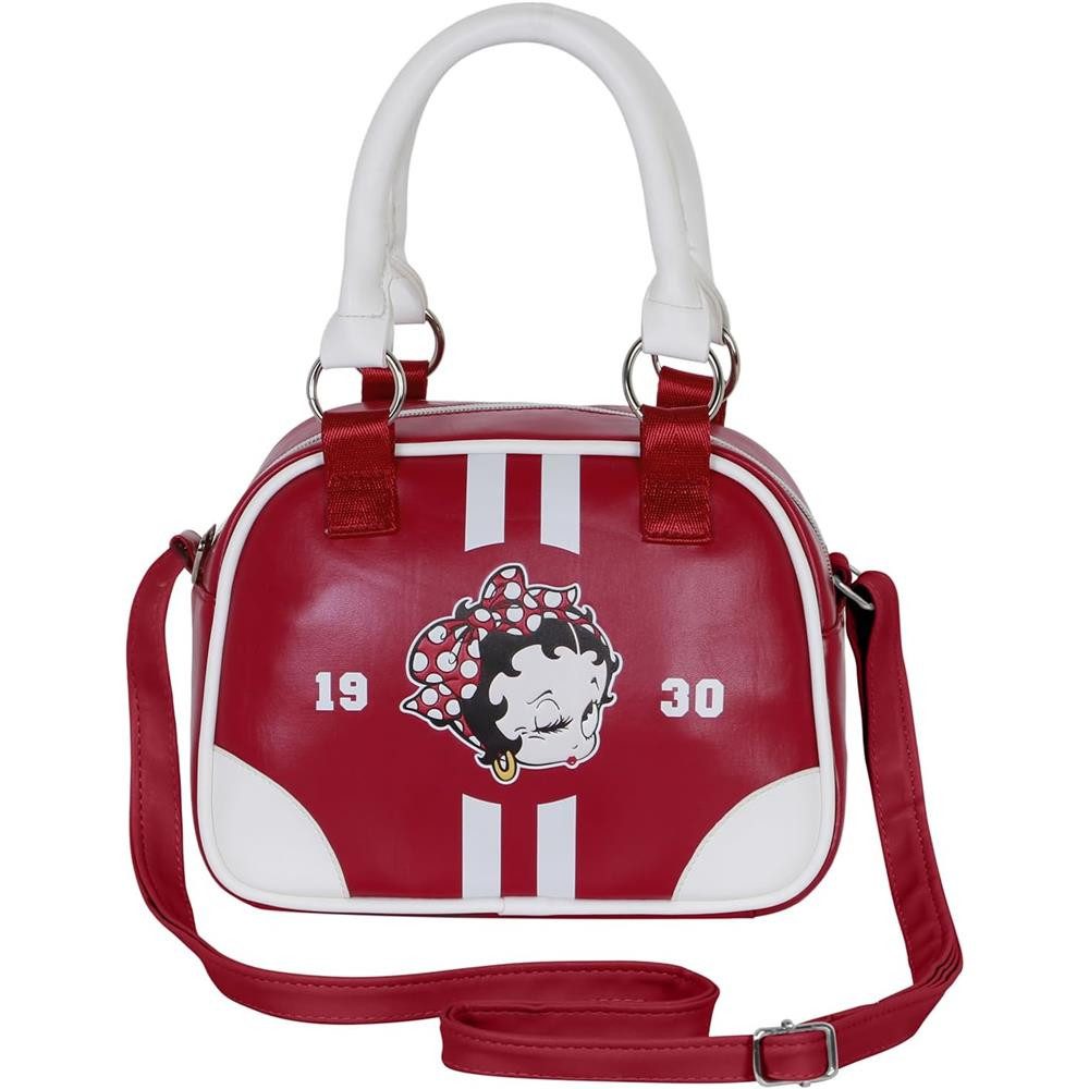 Karactermania Bowlingtasche Betty Boop Handtasche Henkeltasche Umhängetasche Rockabilly Handbag