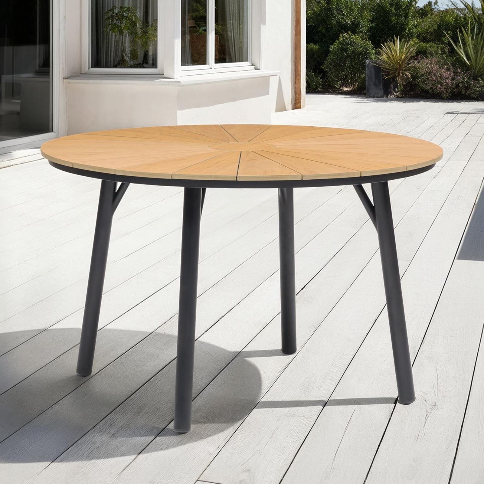 IDIMEX Gartentisch AGAPE, Balkontisch rund 120 günstig online kaufen