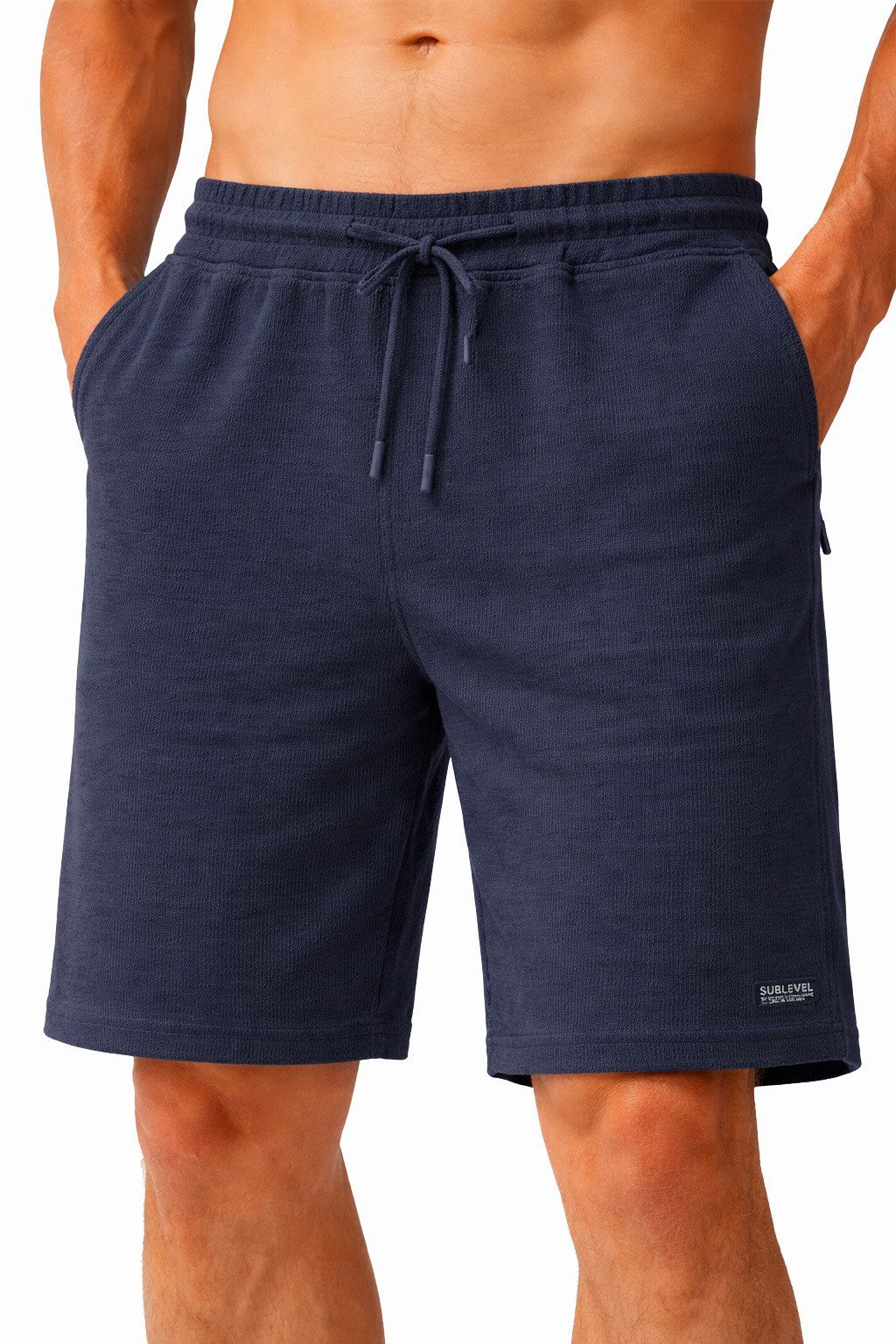 Shorts Herren Cord Baumwolle locker Sommer Freizeit Hose