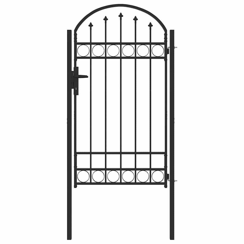 vidaXL Gartentor Zauntor Grau 100 x günstig online kaufen