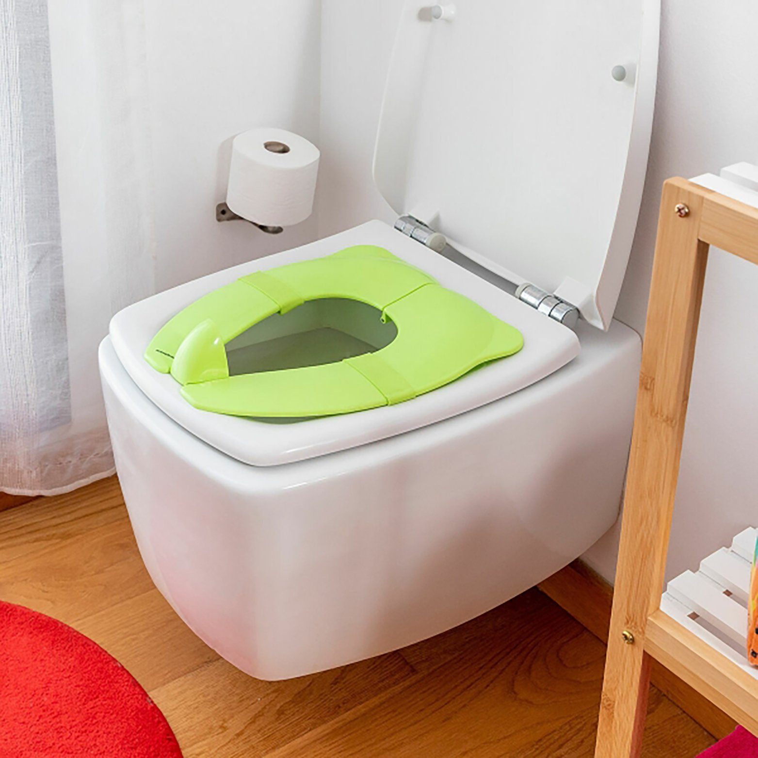 TINE Faltbarer Toilettensitz Für Kinder/Baby, Tragbarer Reise WC-Sitz