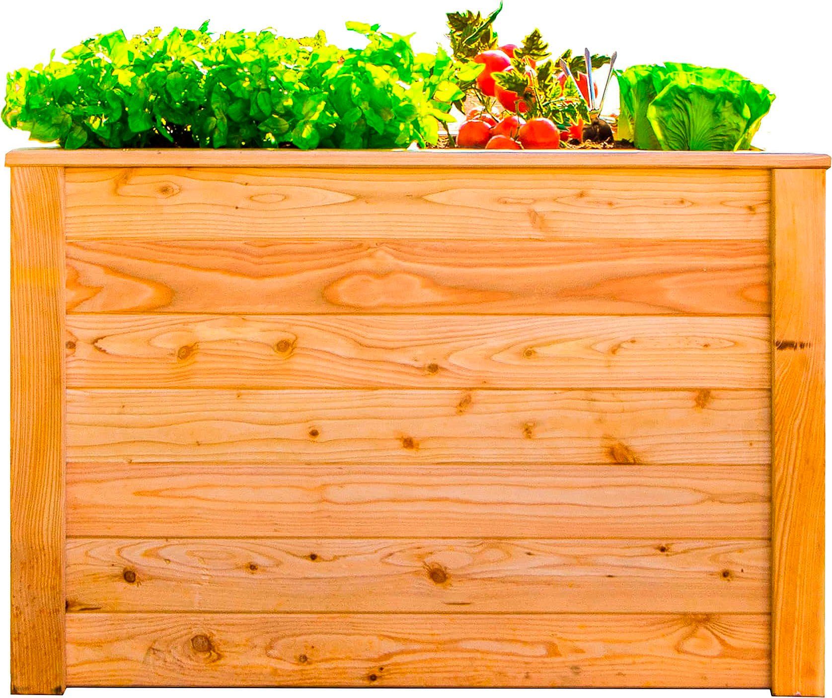 WESTMANN Hochbeet WMHL100, 330 l, BxTxH: 65x65x66 cm