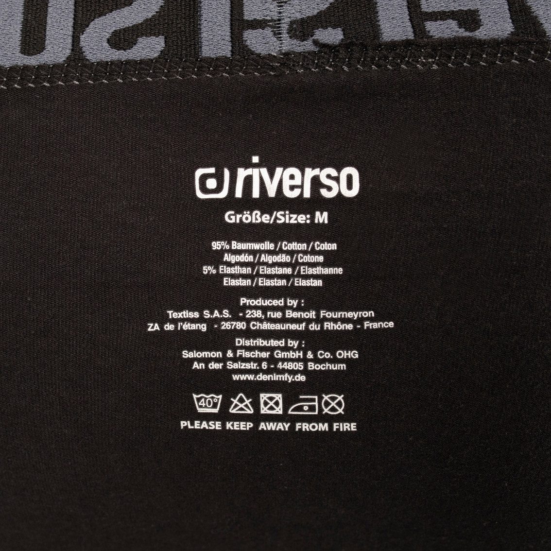 riverso Boxershorts Herren Retroshorts RIVJONNY Unterhosen (Vorteilspack, 6-St) Basic Boxer mit Stretch – Bild 5 von 5
