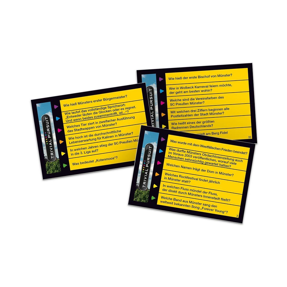 Winning Moves Spiel Trivial Pursuit - Münster Vol. 2, Wissenspiel, Quizspiel mit 330 Fragen