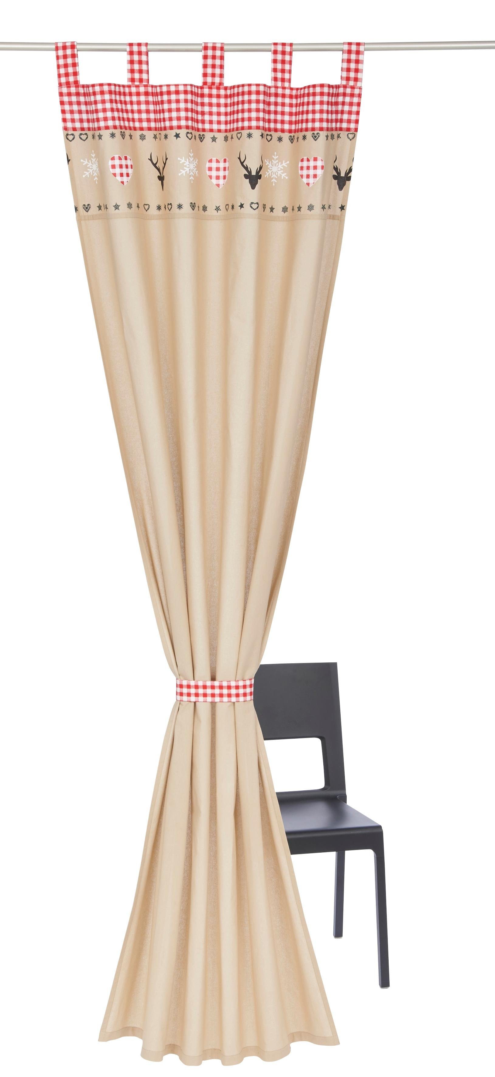 my home Vorhang Xaver, Schlaufen (1 günstig online kaufen