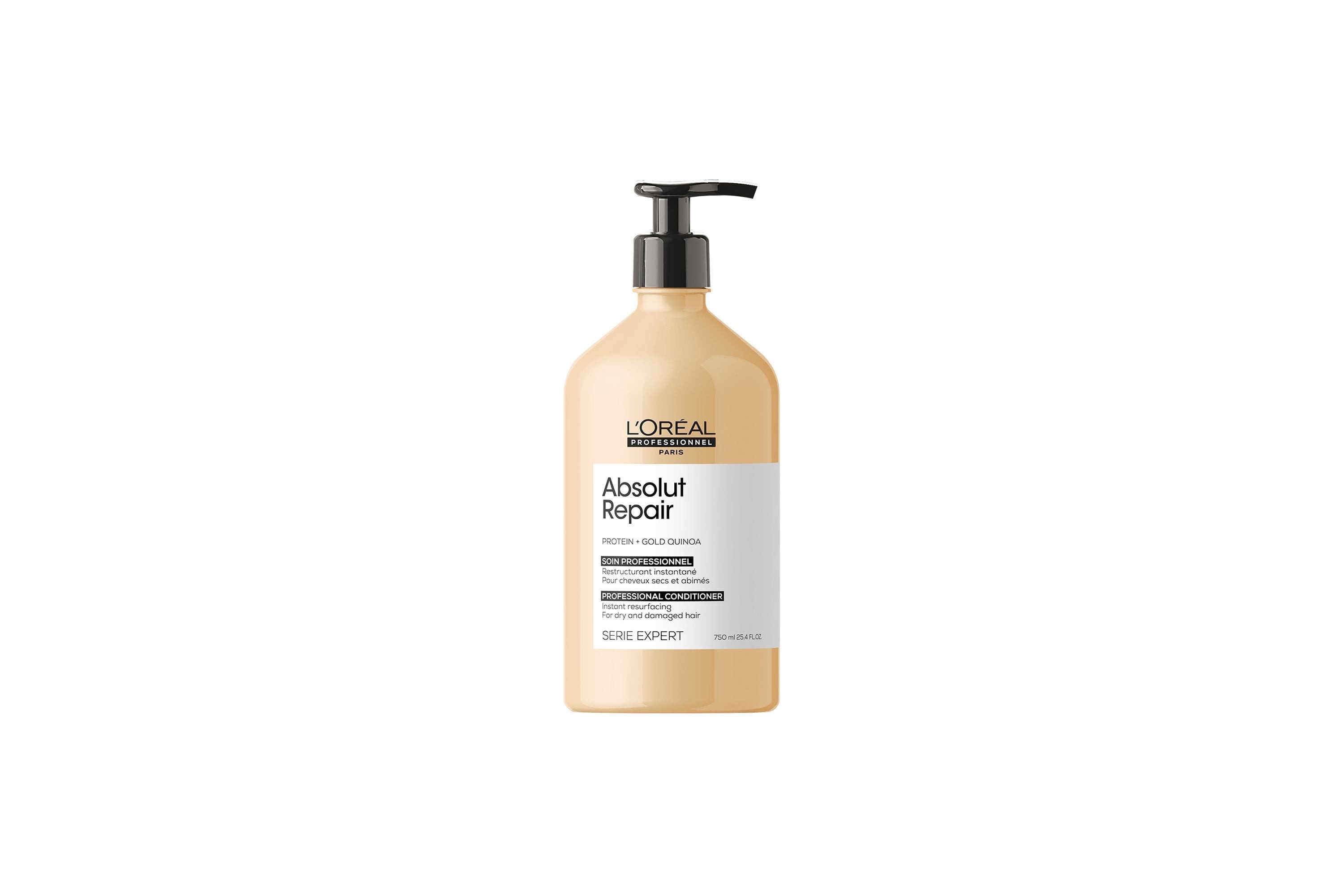 L'Oreal Deutschland Haarkur L’Oréal Absolut Repair Conditioner 750ml Reparatur Pflege, 1-tlg., Professionelle Salon Pflege