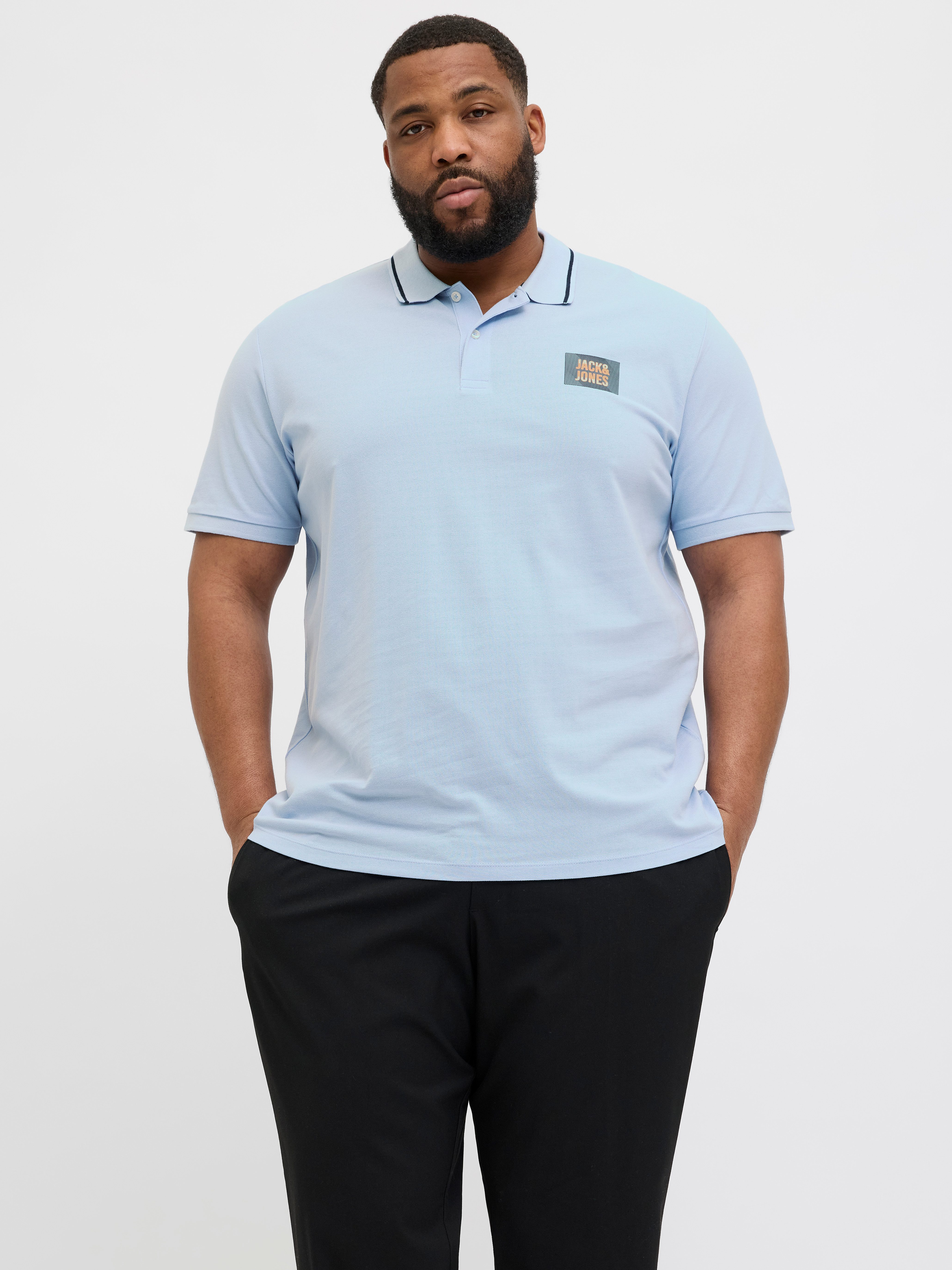 Jack & Jones PlusSize Poloshirt JJHUDSON günstig online kaufen