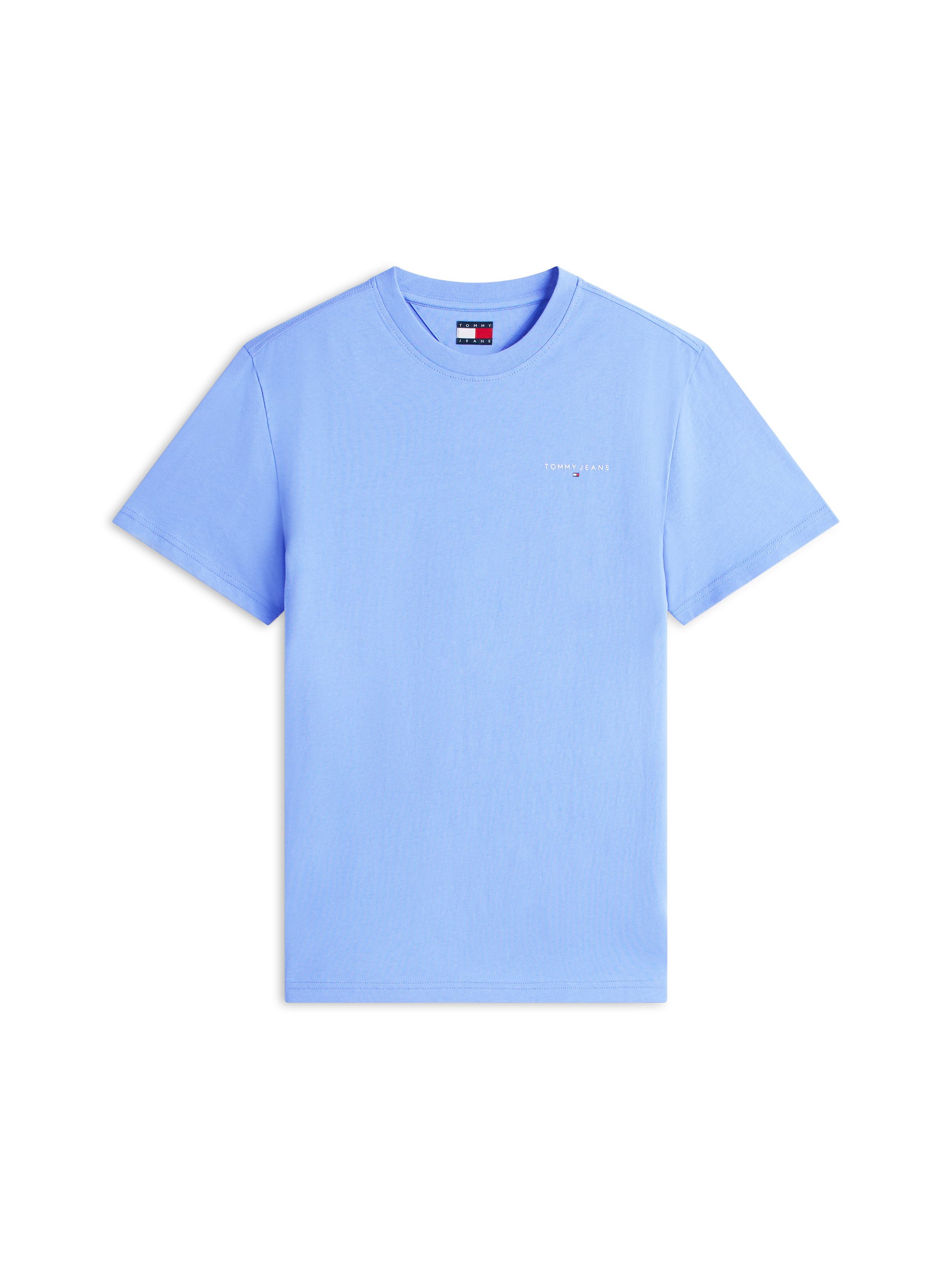 Tommy Jeans T-Shirt TJM SLIM LINEAR CHEST TEE EXT Mit Rundhalsausschnitt – Bild 4 von 5
