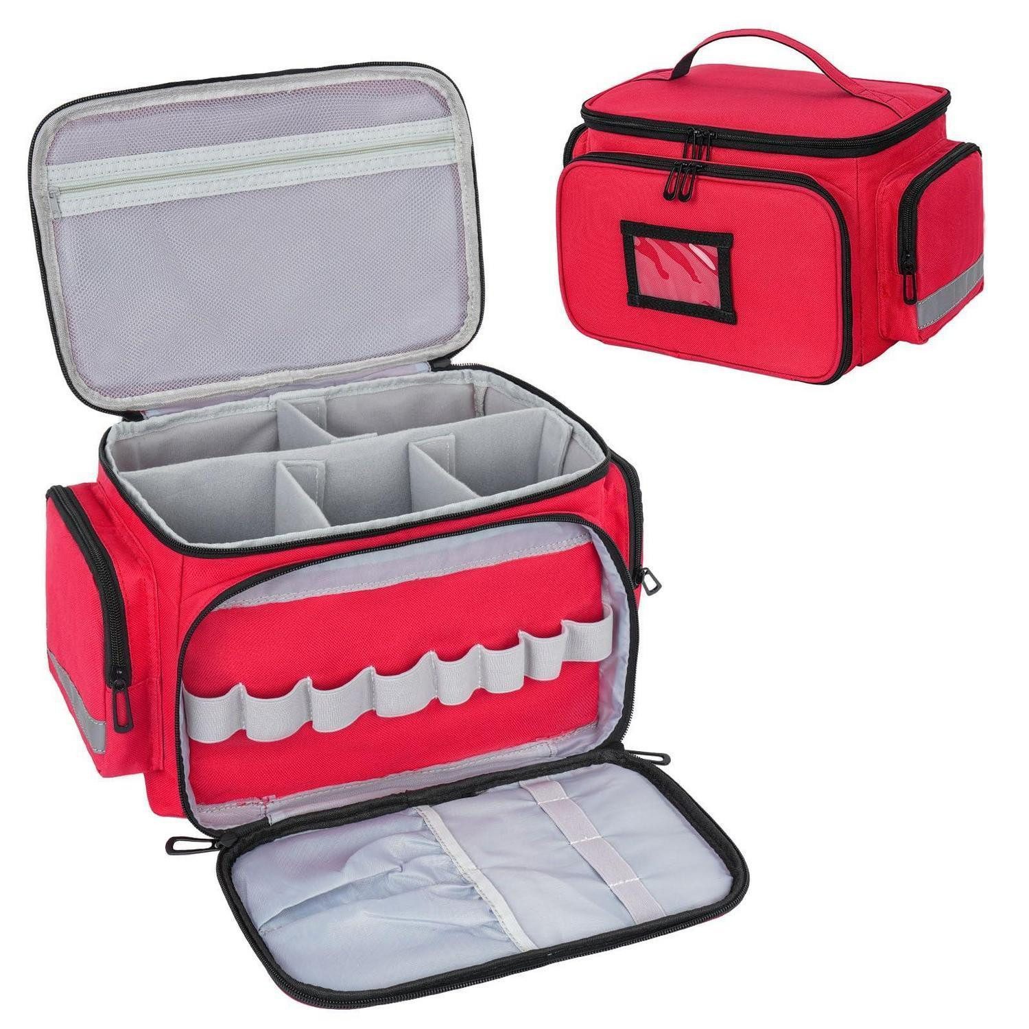 LuxusKollektion Erste-Hilfe-Set Notfalltasche leer Rot S