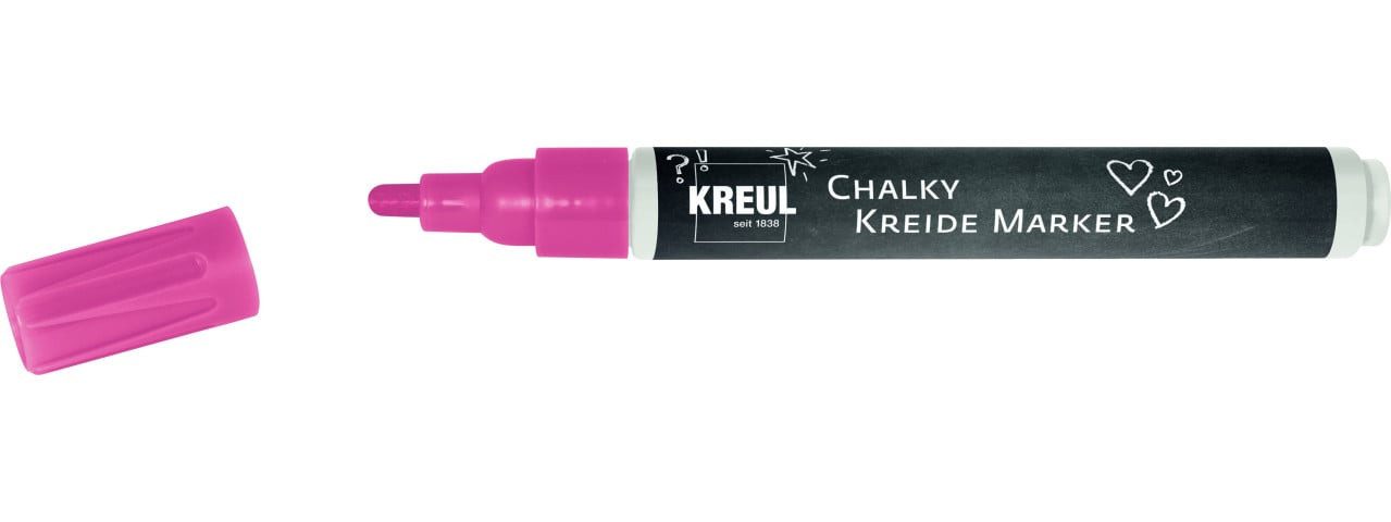 Kreul Künstlerstift Kreul Chalky Kreidemarker medium cozy red 2 - 4 mm