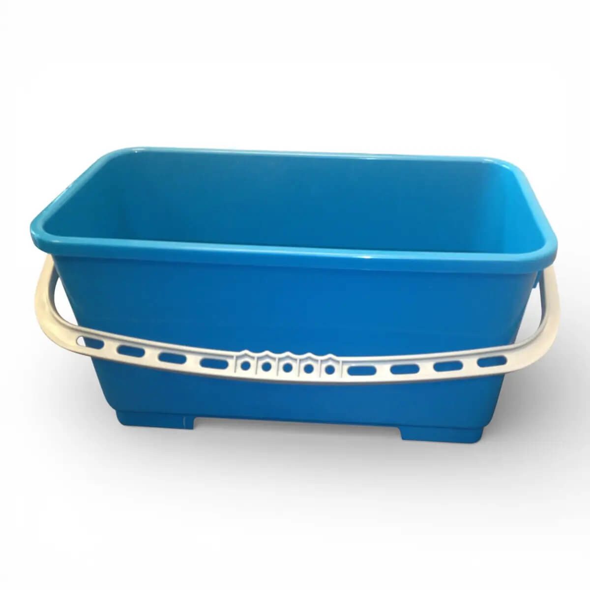 Moerman Putzeimer MOERMAN Profi Eimer Blau 24 Liter, Sauberes Ausgießen über Ecke