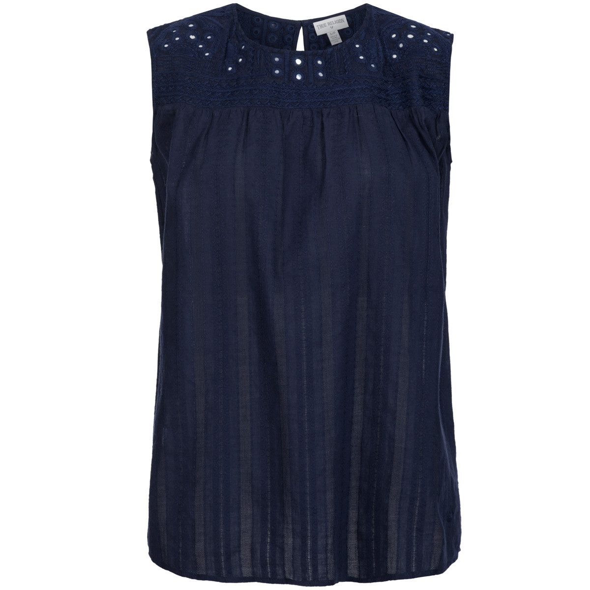 Longbluse Tunika aus Baumwolle