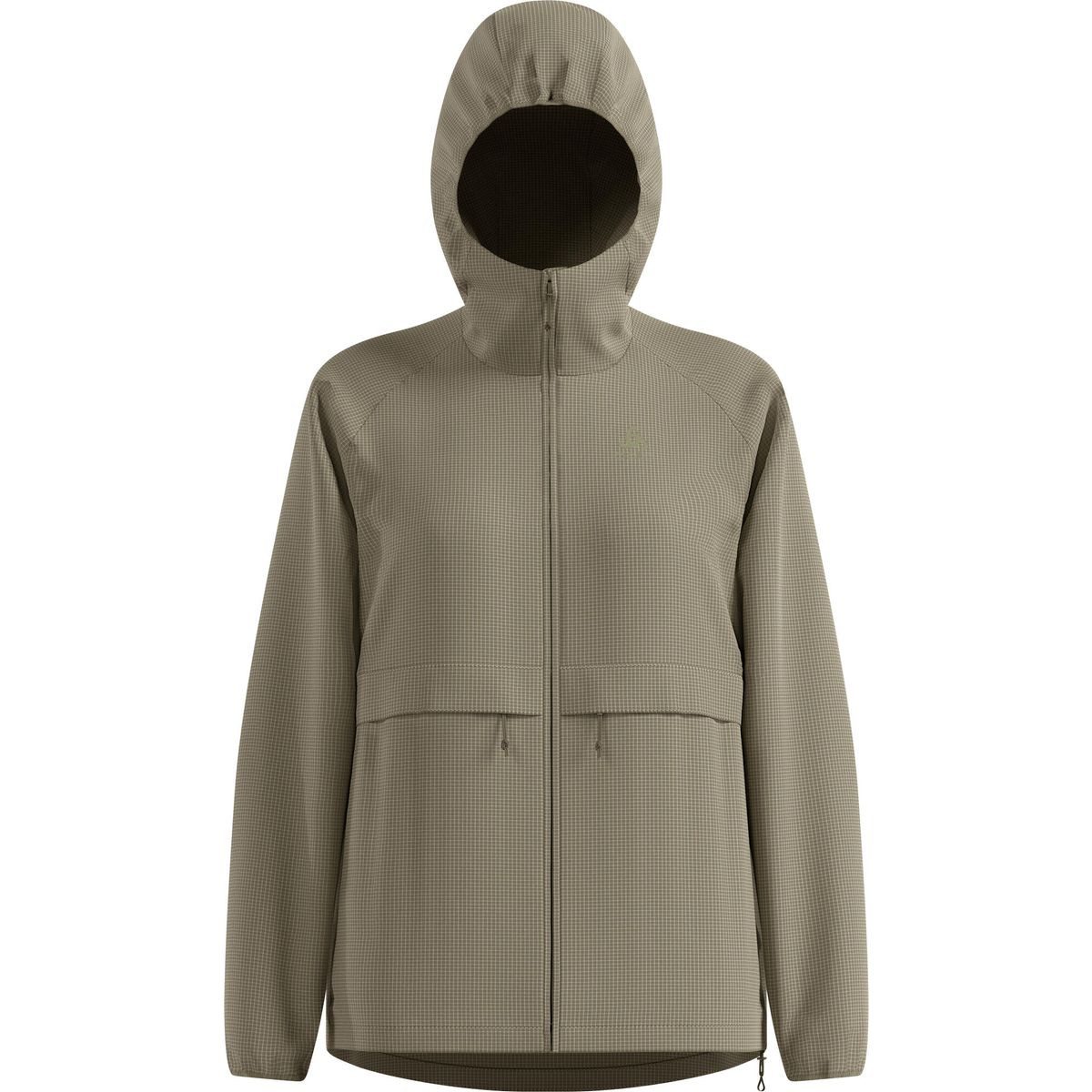 Odlo Windbreaker The Essentials Windbreaker Hooded Jacket Federleichte, winddichte Jacke aus recyceltem Material, ideal für