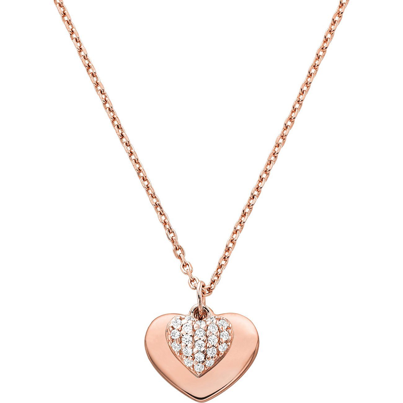 MICHAEL KORS Kette mit Anhänger rosegol...