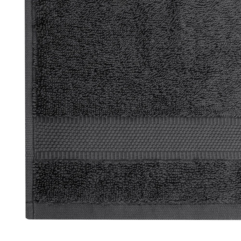 Wolkenfeld Handtuch Set Premium Low-Twist Baumwolle 550 g/m² – 8-teilig mit Waschlappen, Frottier (8-St), 2 Badetücher, 2 Handtücher groß & 4 Waschlappen – Bild 4 von 5