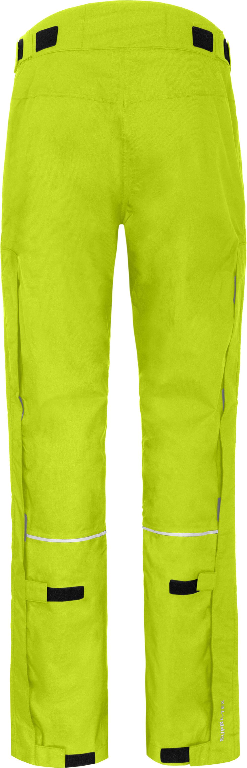 Bergson Regenhose LYNDE Damen Regenhose, Netzfutter, 12000 mm Wassersäule, Kurzgrößen, leucht