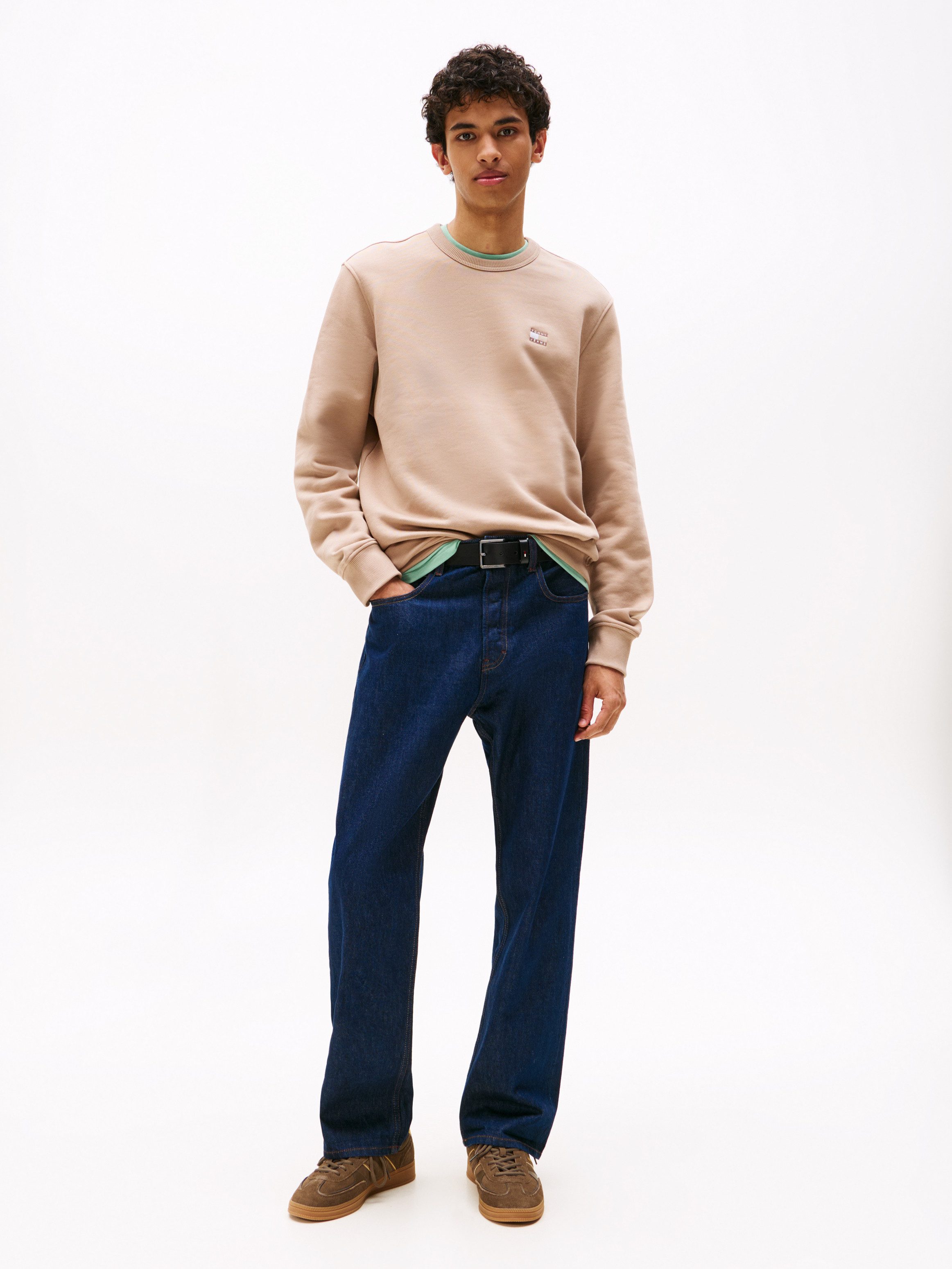 Tommy Jeans Sweatshirt TJM REG BADGE CREW EXT Mit Rundhalsausschnitt – Bild 3 von 5