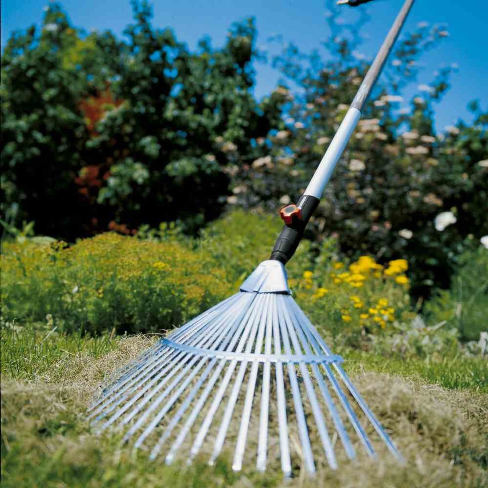 GARDENA Gartenrechen combisystem-Fächerbesen 50 cm