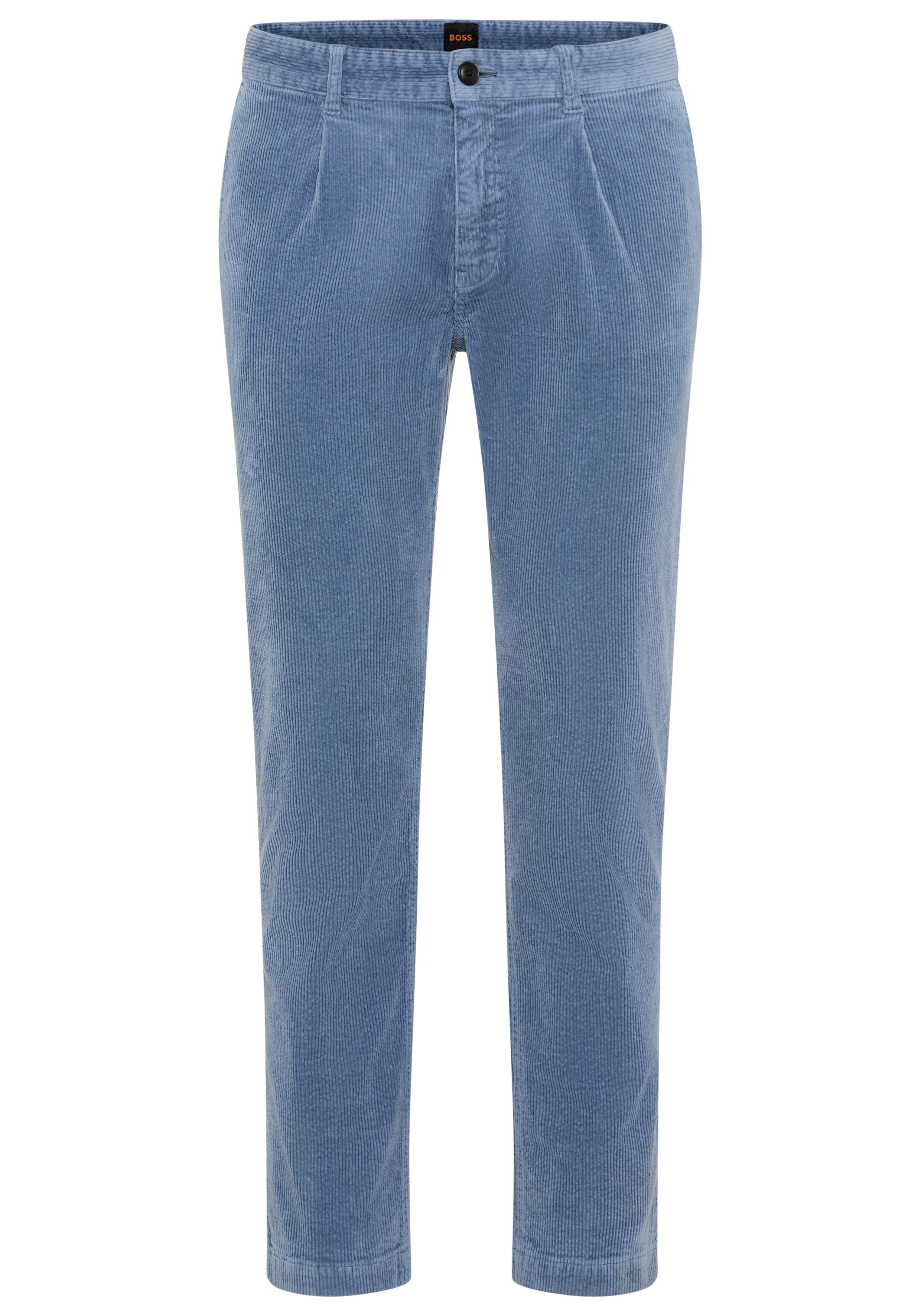 BOSS ORANGE Cordhose Pleated tapered fit, Feincord-Qualität, Bundfalte günstig online kaufen