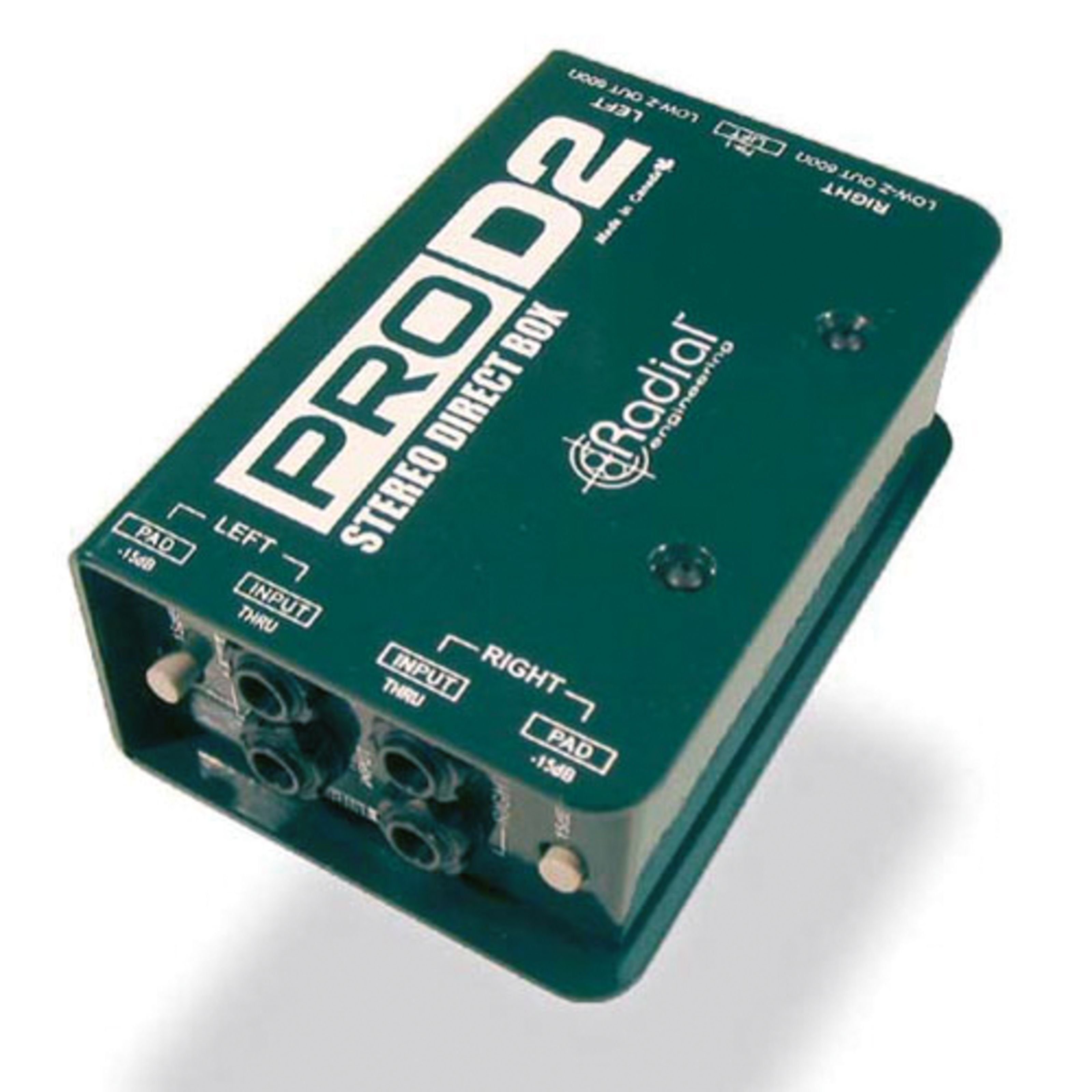 Radial Audio-Wandler, (Pro-D2 passive stereo DI-Box), Pro-D2 - DI Box