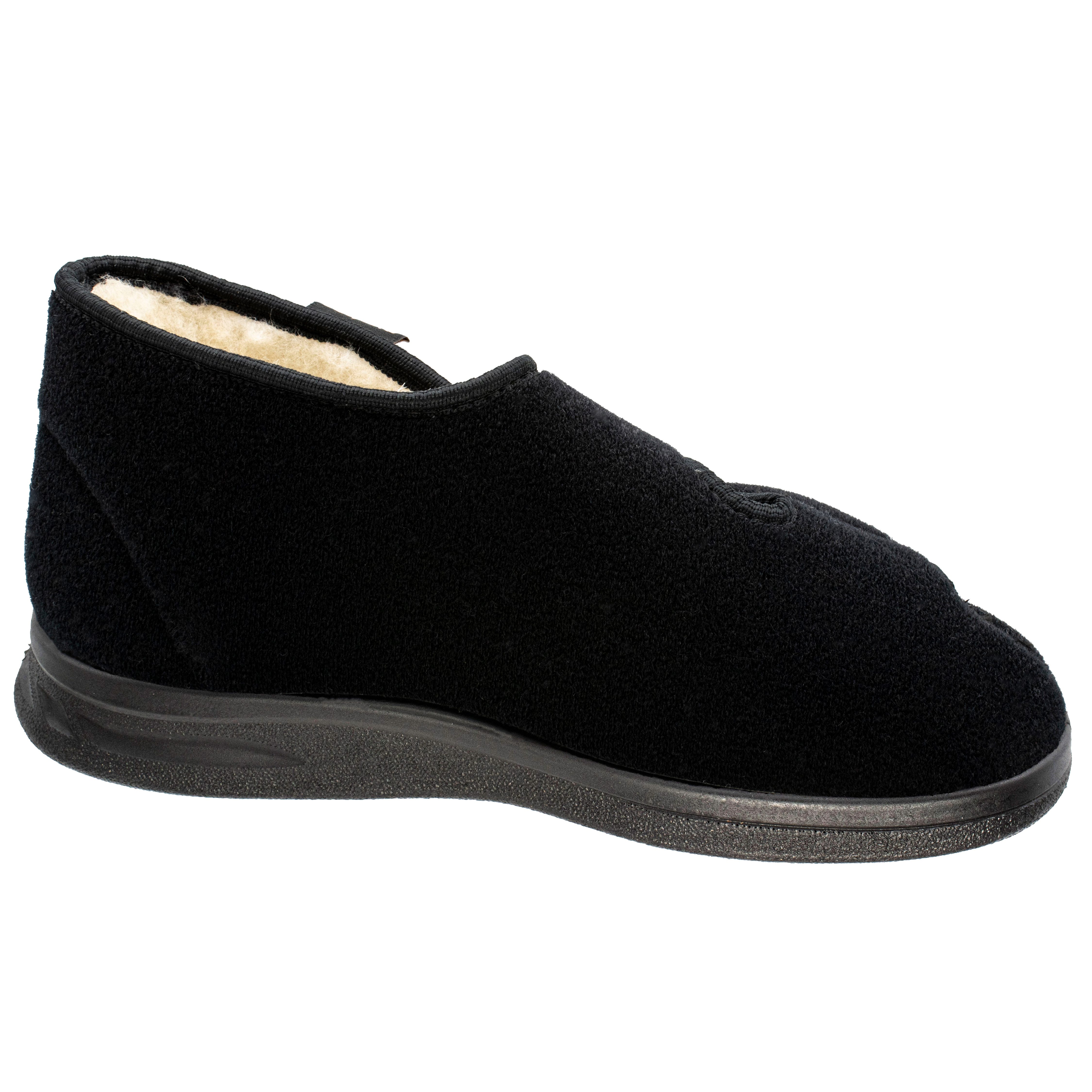 Fischer-Markenschuh Ortho Klettschuh Schurwollfutter, Weite K, 2 Klettverschlüsse