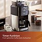 Philips Kaffeemaschine mit Mahlwerk Grind & Brew HD7769/00, doppeltes Bohnenfach, edelstahl/schwarz, Bild 11