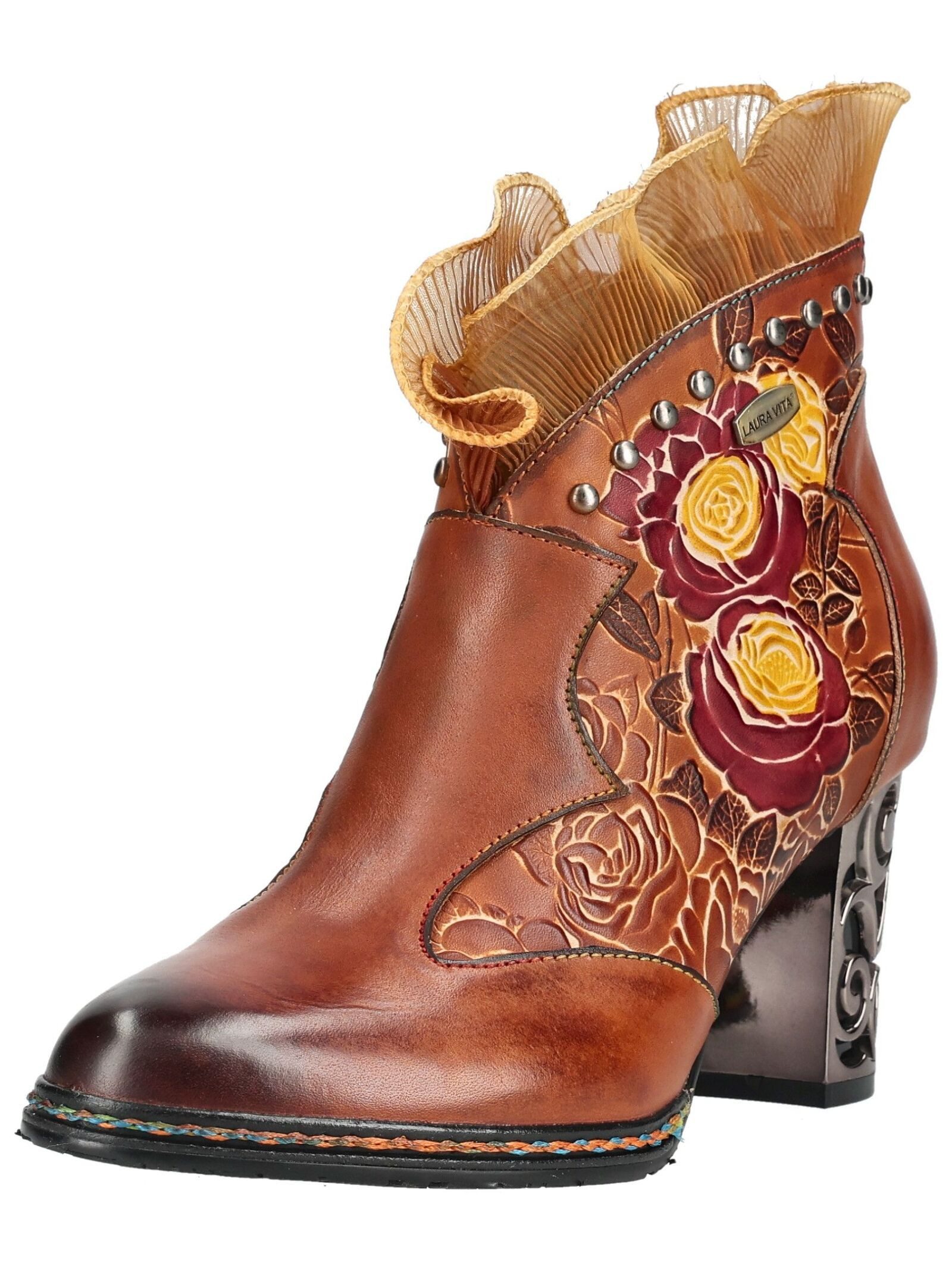 LAURA VITA LAURA VITA Stiefelette Leder High-Heel-Stiefelette