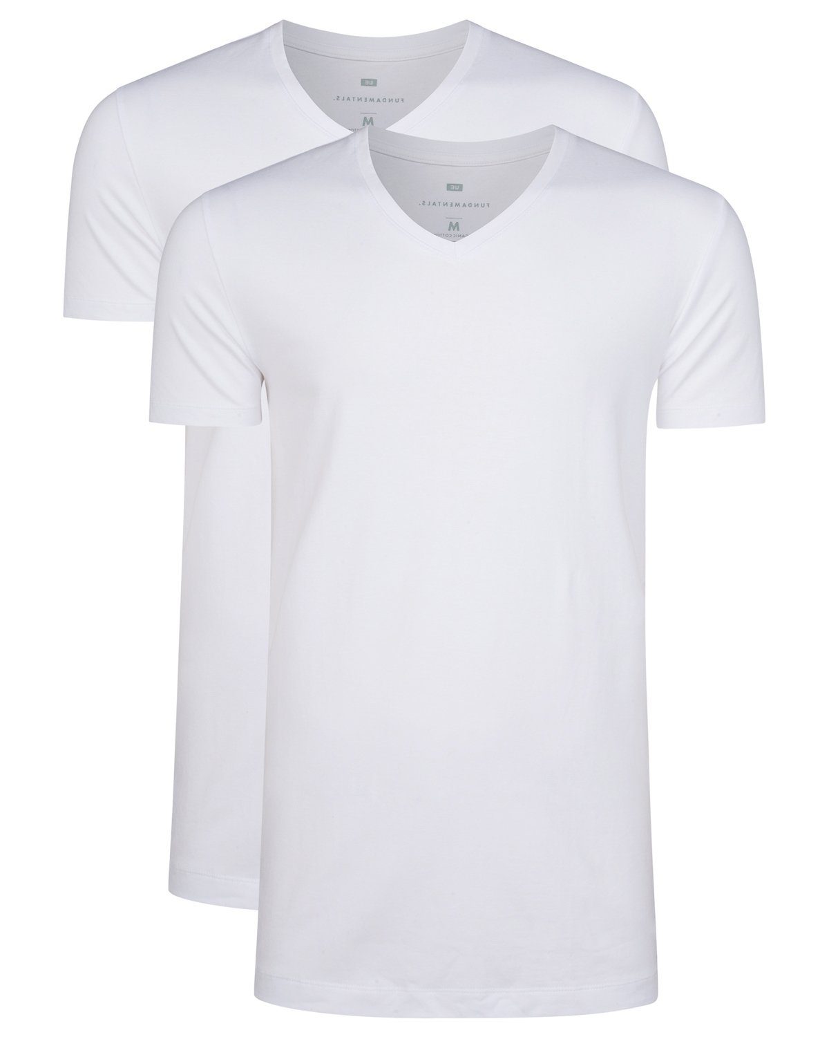 Fashion Weiß T-Shirt (2-tlg) WE