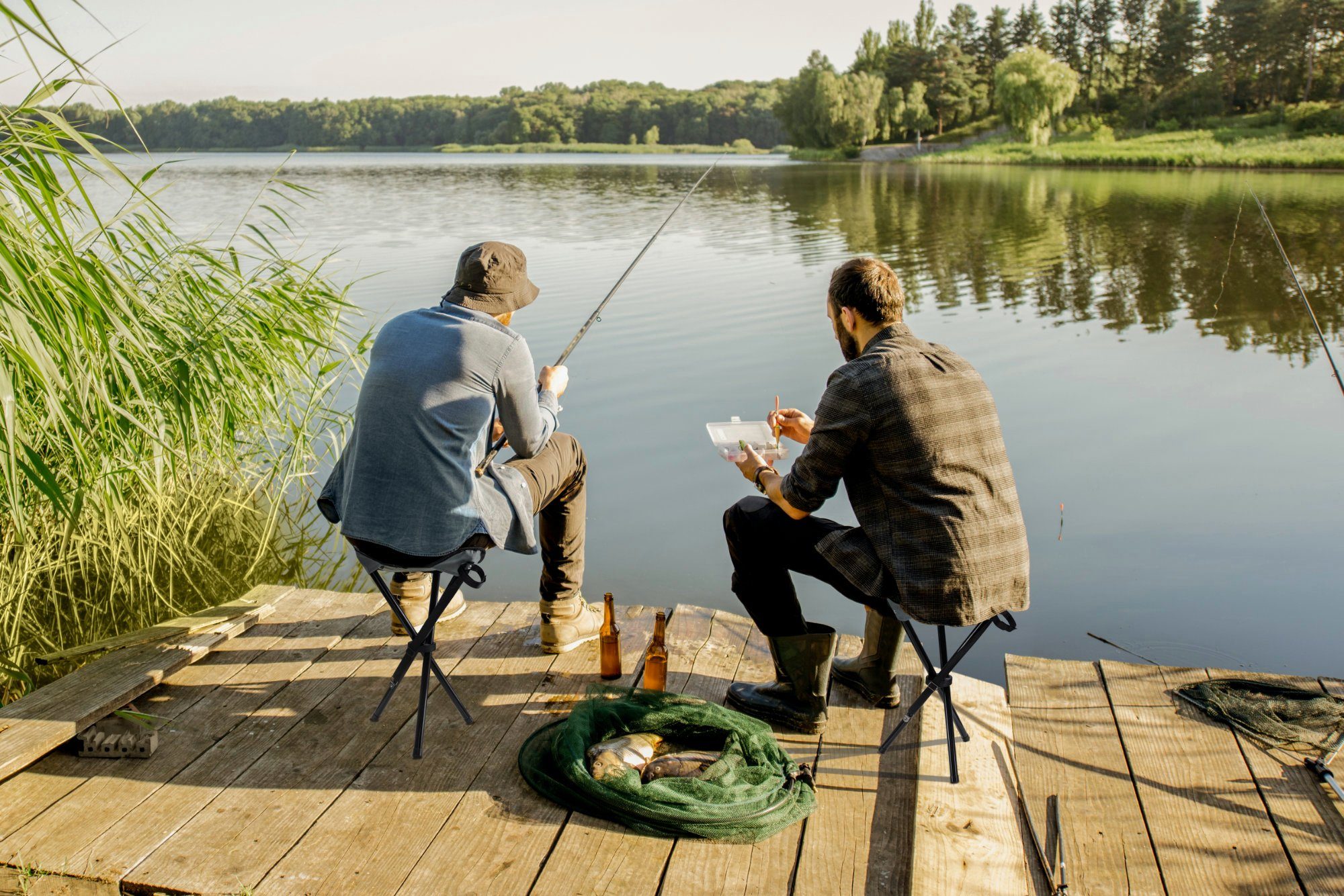 Stagecaptain Klappstuhl TP-345 GY Dreibein-Klapphocker Camping günstig online kaufen