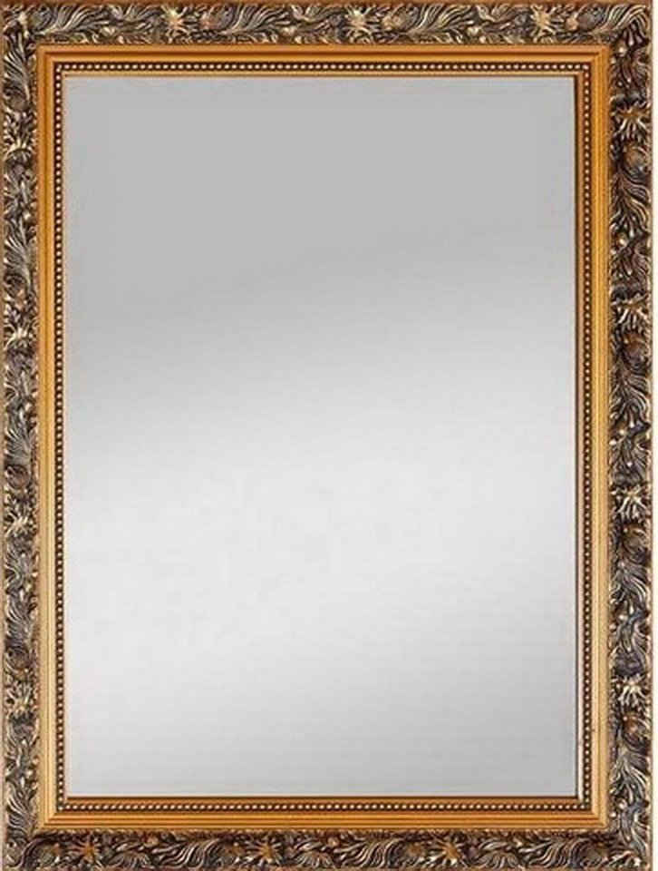 Your-Homestyle Barockspiegel »Barockspiegel Emma 55 x 70 cm Holz Rahmenfarbe Silber oder Gold Holzrahmenspiegel«, gerahmter Wandspiegel, vergrößert optisch die Räume