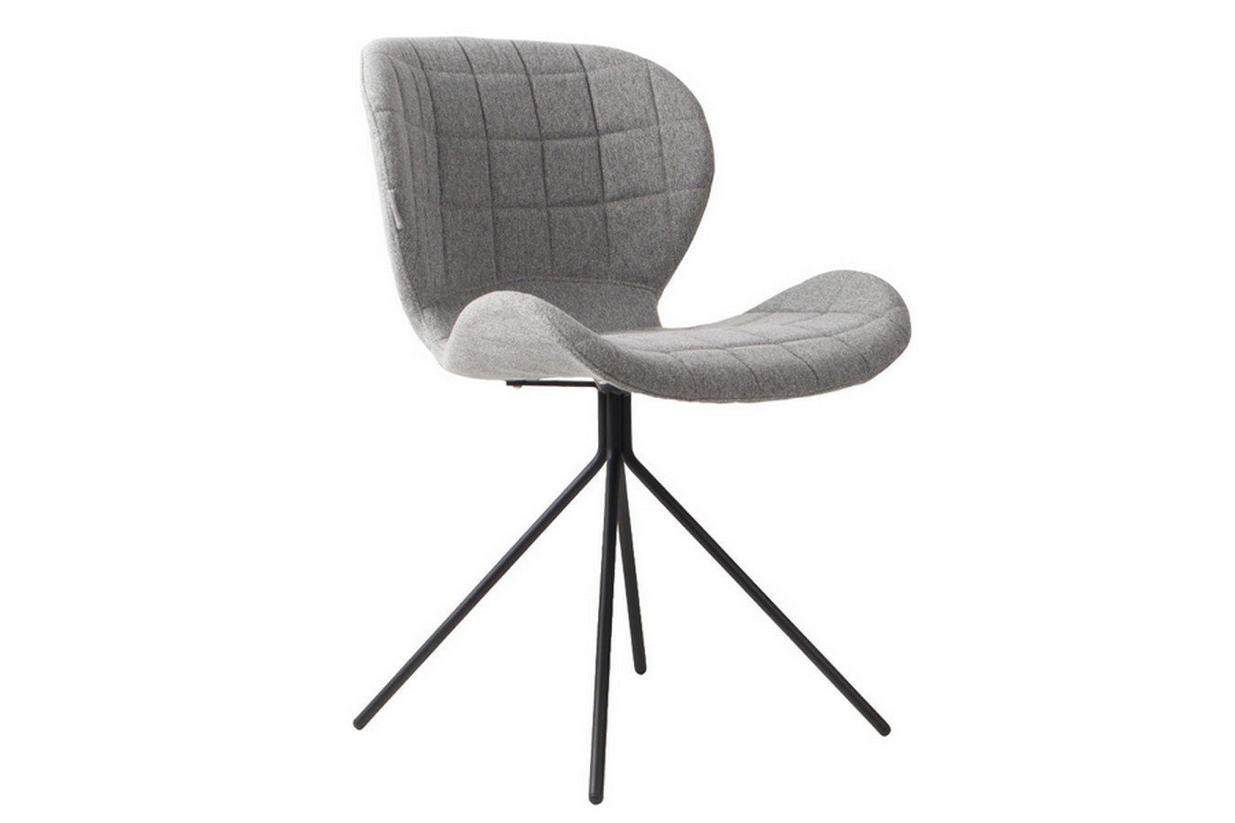 Zuiver Stuhl Esszimmerstuhl OMG Stoff grau | Stühle