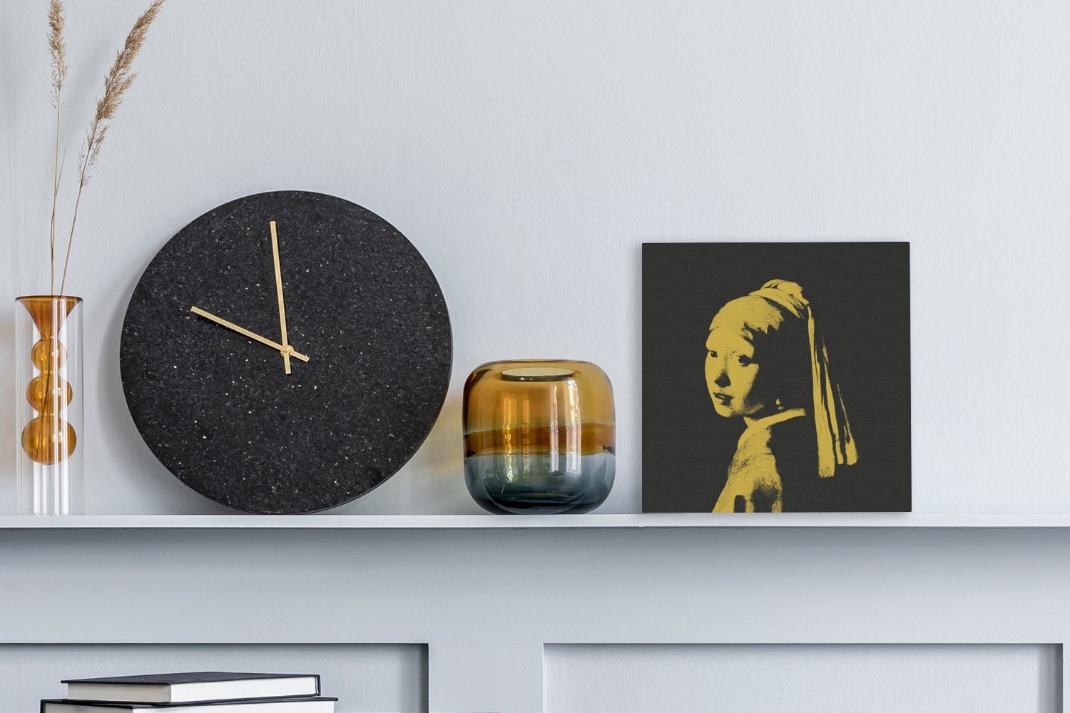 Das - St), OneMillionCanvasses® - Bilder mit dem Gemälde Perlenohrring (1 Vermeer Mädchen Schlafzimmer für Wohnzimmer Kunst, Leinwand