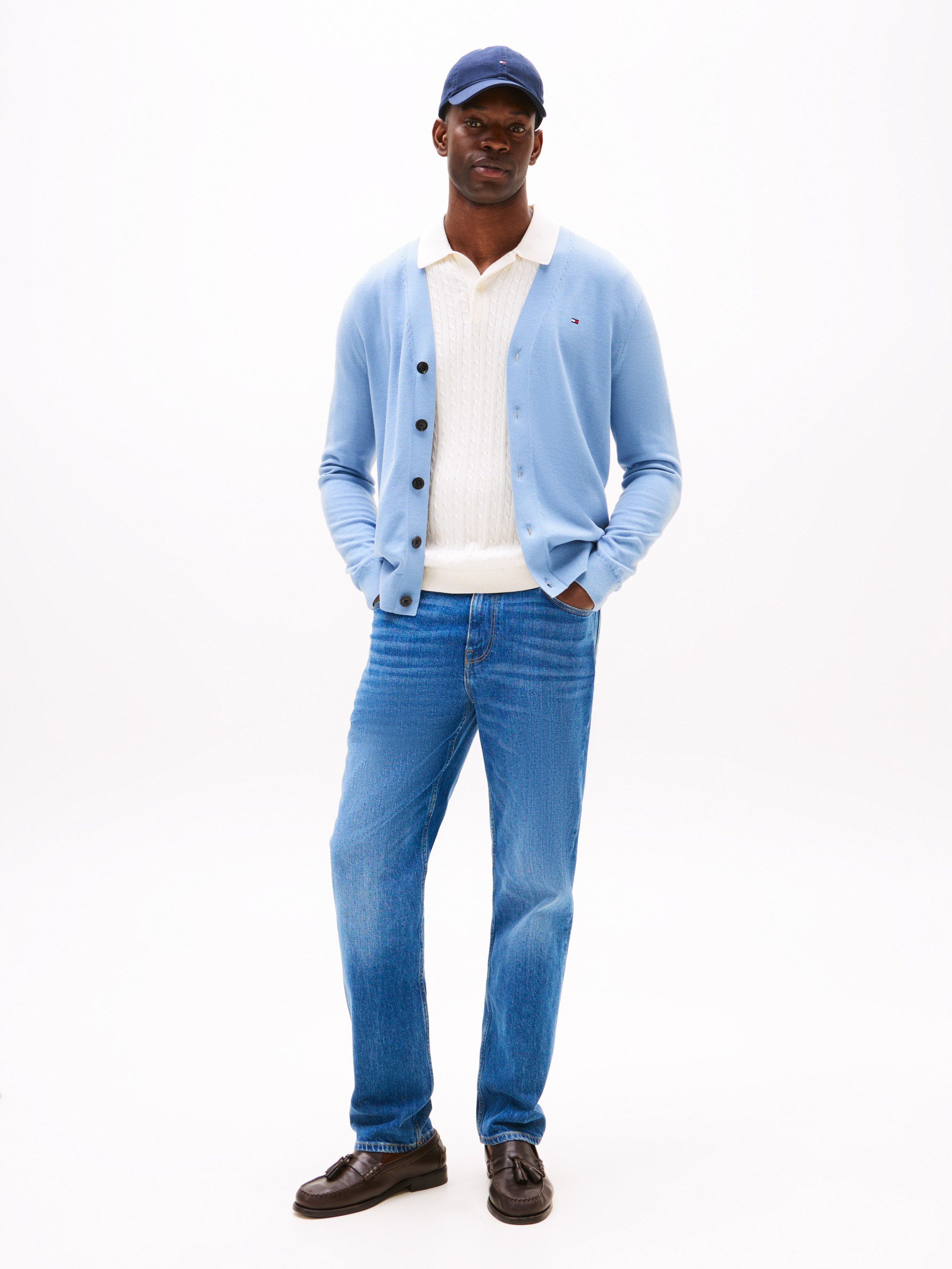 Tommy Hilfiger Strickjacke ESSENTIAL COTTON CARDIGAN günstig online kaufen