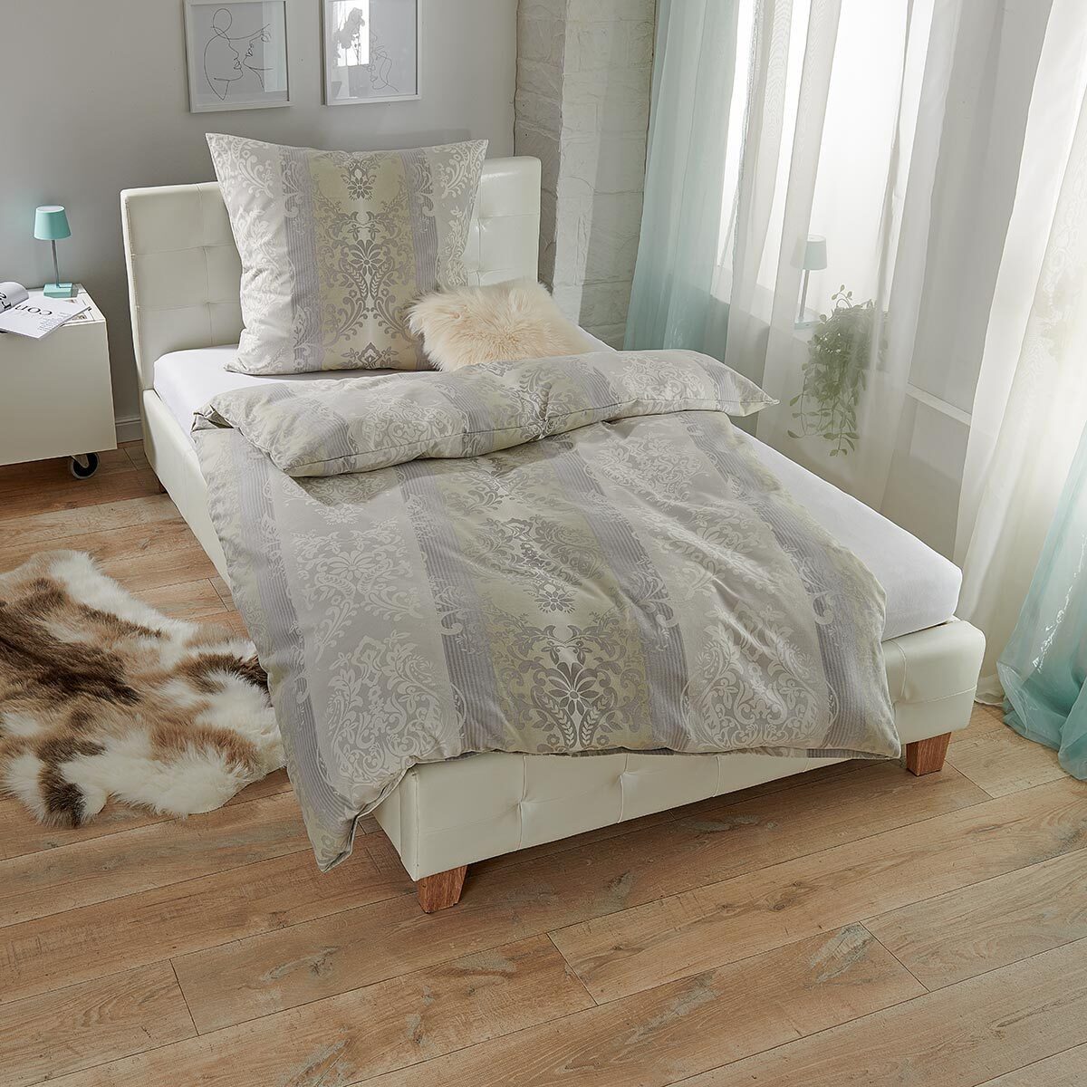 TRAUMSCHLAF Bettwäsche Livina, Flanell, 2 teilig, Edelflanell-Winterbettwäs günstig online kaufen