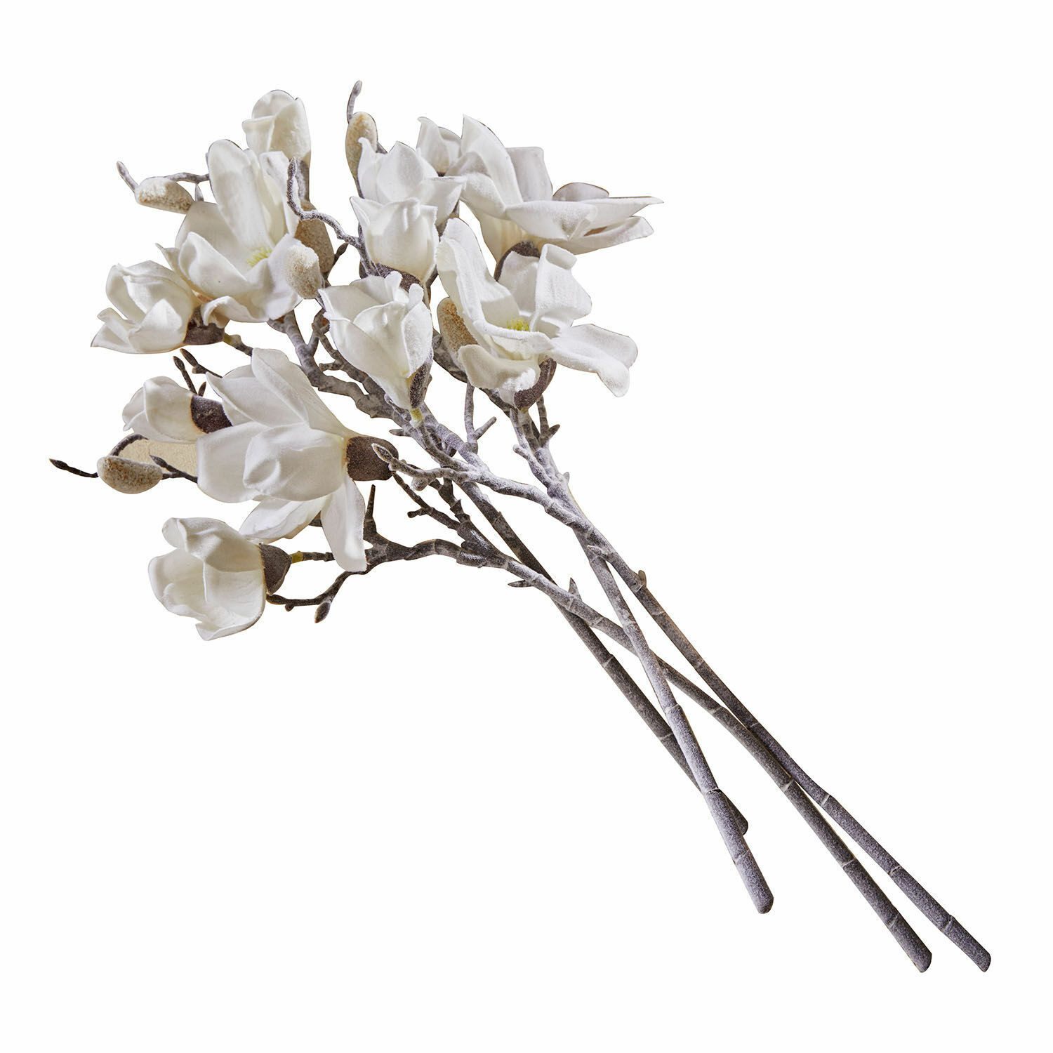 Kunstblume Deko-Blume 4er Set Santavella weiß, Mirabeau, Höhe 47.0 cm