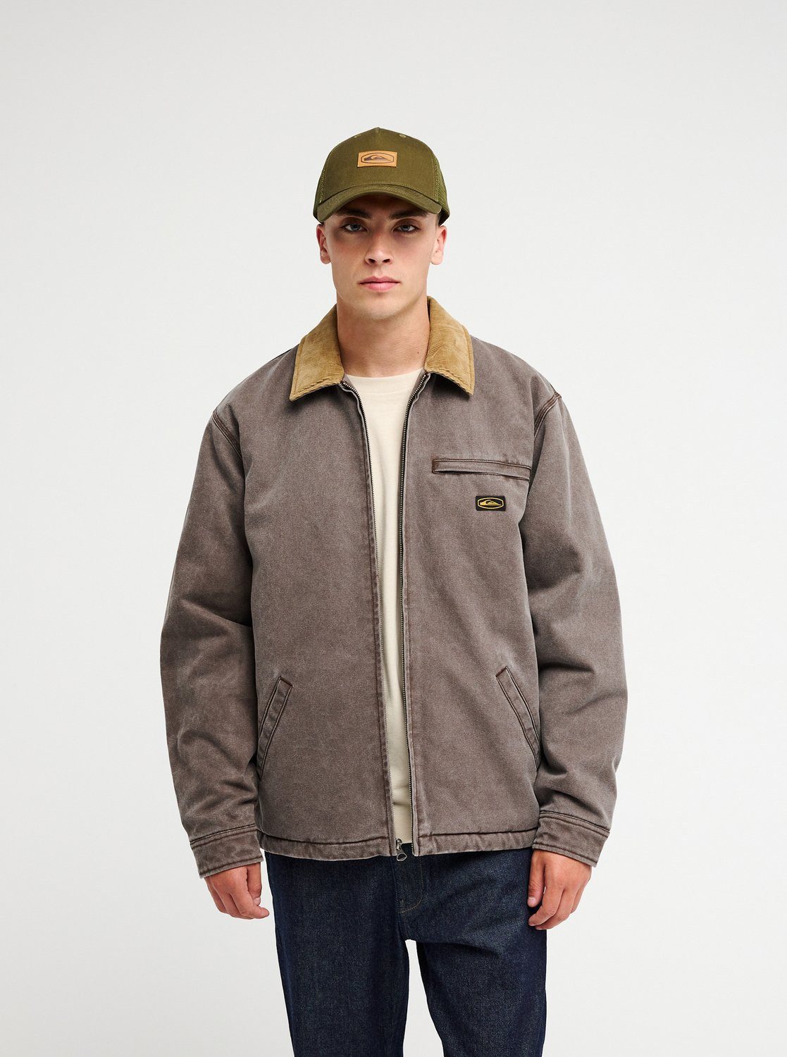 Quiksilver Hemdjacke SHAPER PAD JKT LINED mit lässigem Design, für einen sportlichen, alltagstauglichen Look
