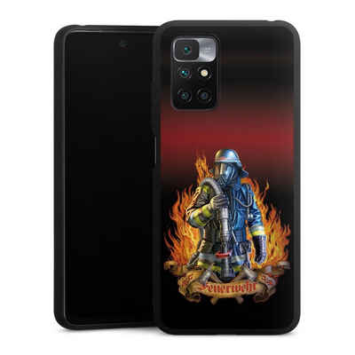 DeinDesign Handyhülle Feuerwehrmann Feuerwehr Beruf Firefighter, Xiaomi Redmi 10 2022 Silikon Hülle Premium Case Handy Schutzhülle