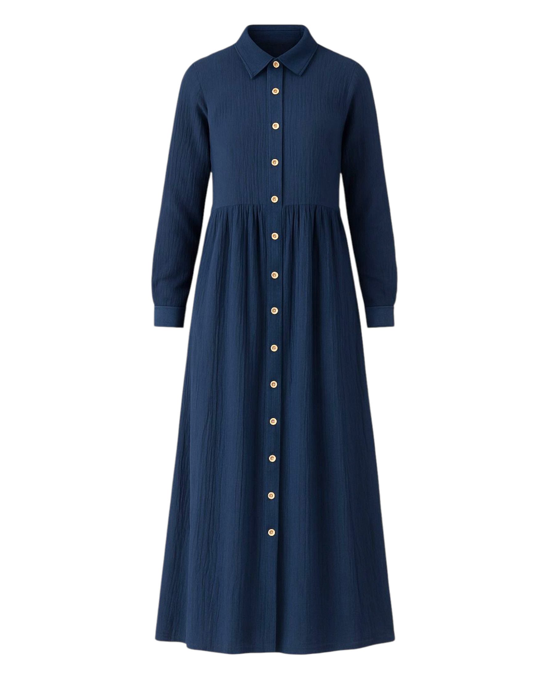 WENOR Sommerkleid Musselin Maxikleid 100% Baumwolle, günstig online kaufen