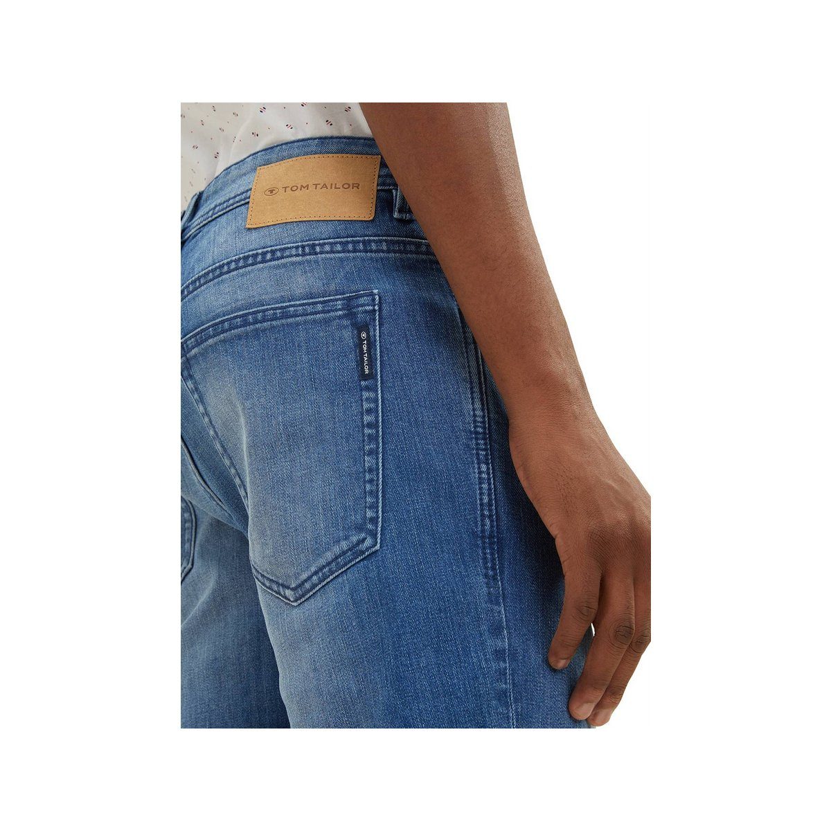 5-Pocket-Jeans (1-tlg) TOM TAILOR grau